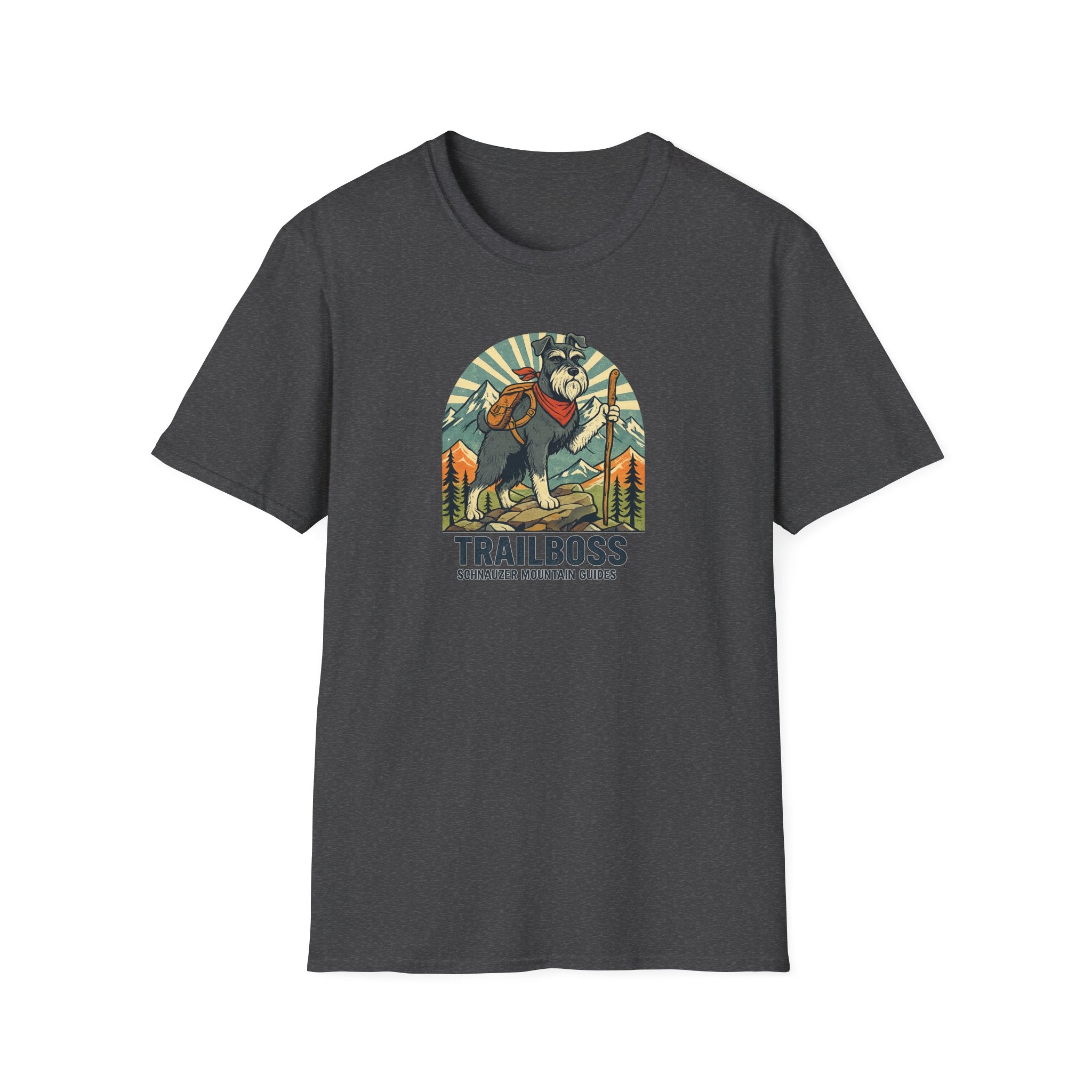 Trail Boss Mountain Schnauzer Guides T-Shirt