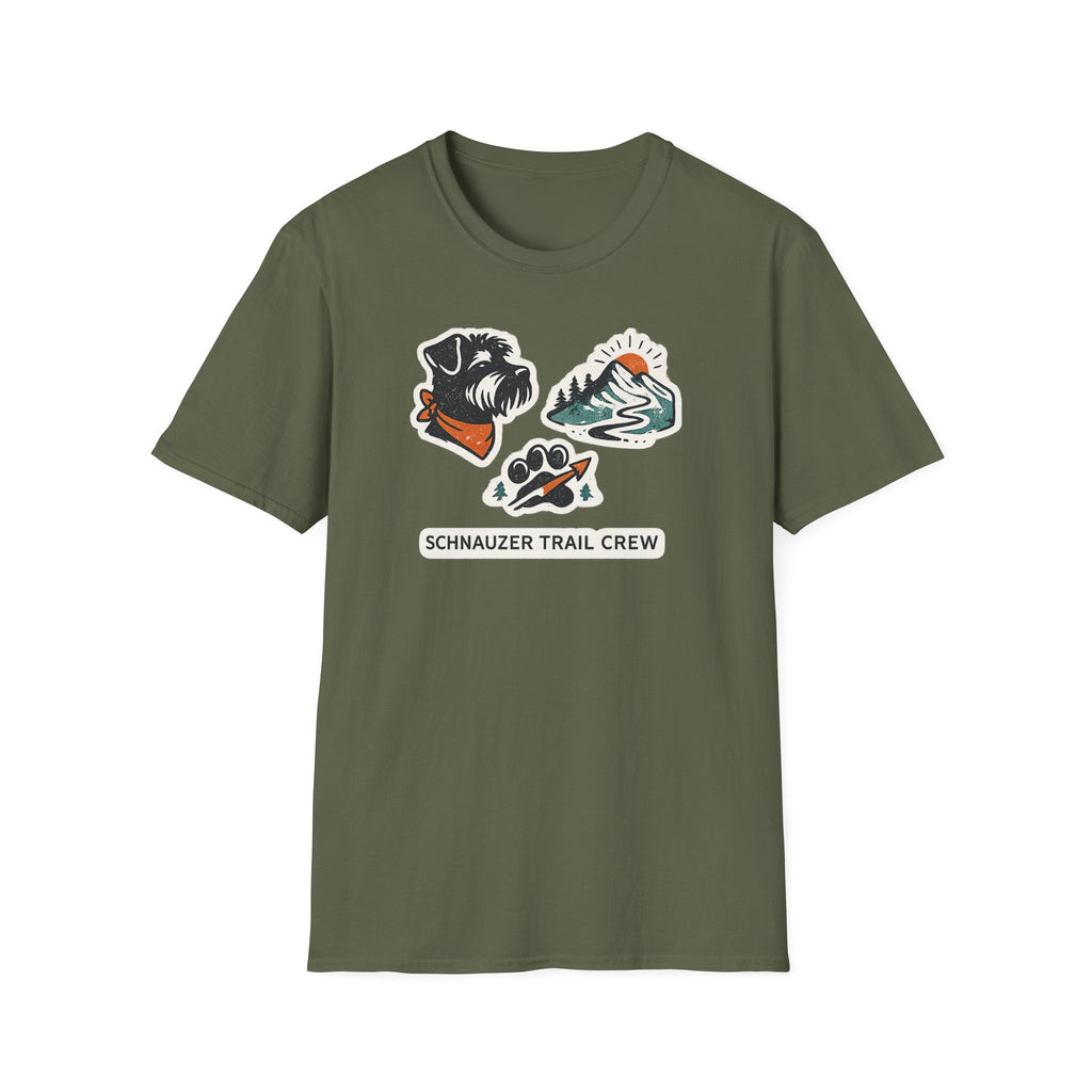 Schnauzer Trail Crew T-Shirt