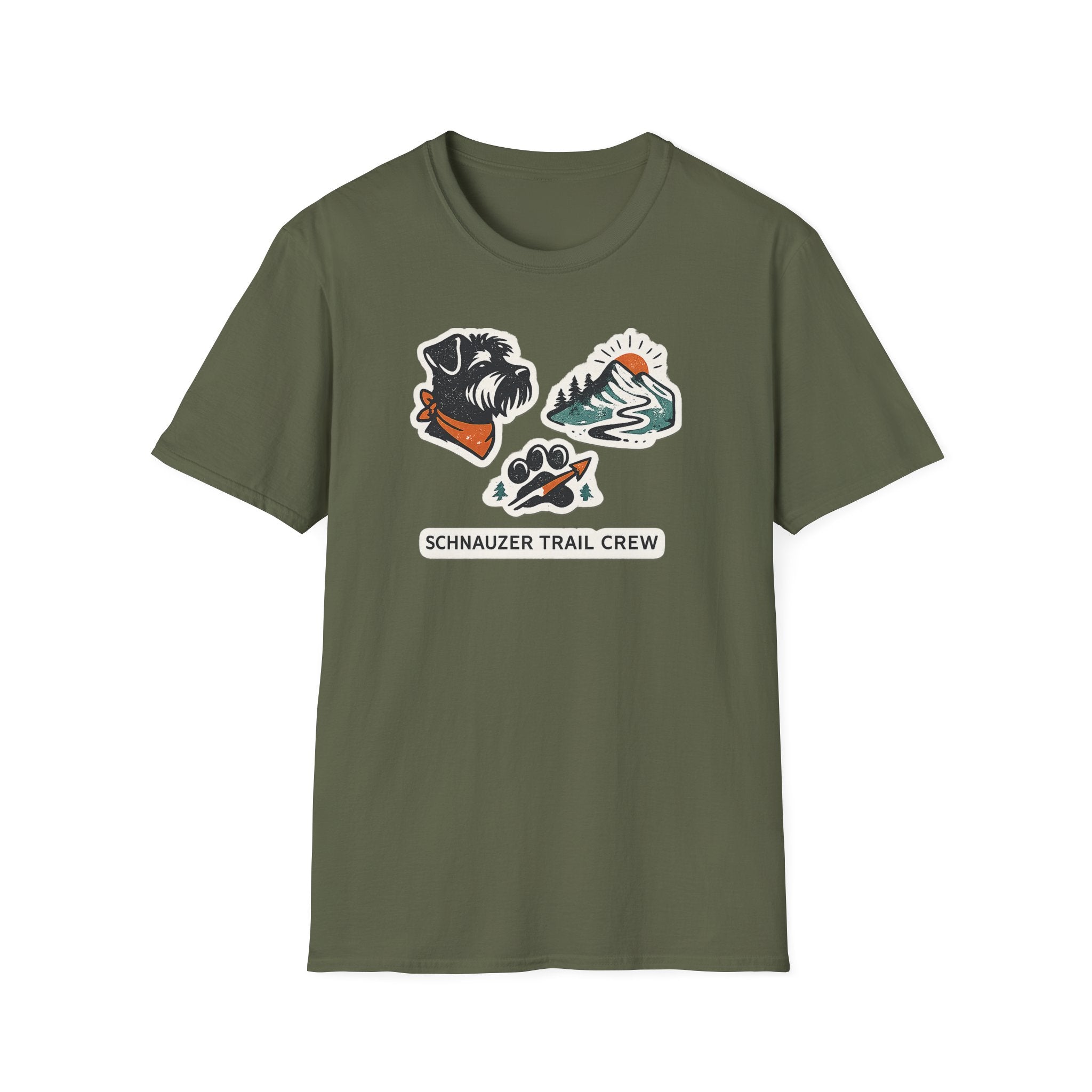 Schnauzer Trail Crew T-Shirt