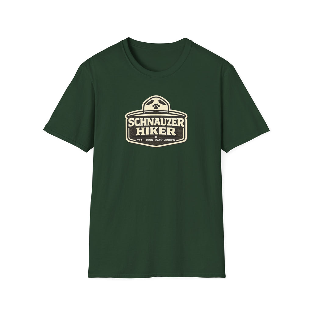 Schnauzer Hiker Trail Kind T-Shirt