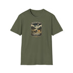 Trails By Day Campfires By Night Schnauzer Crew T-Shirt