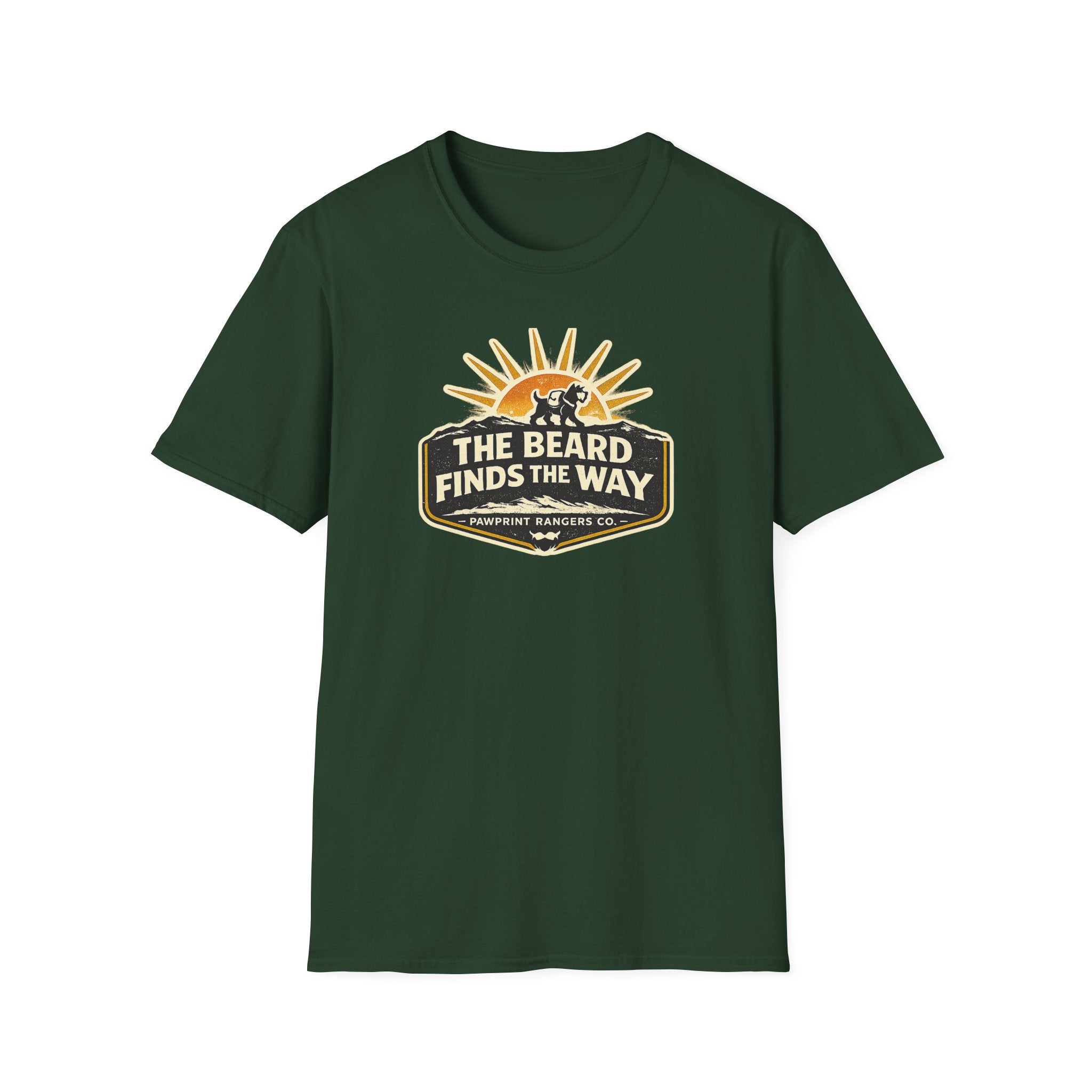 The Beard Finds The Way Pawprint Rangers T-Shirt