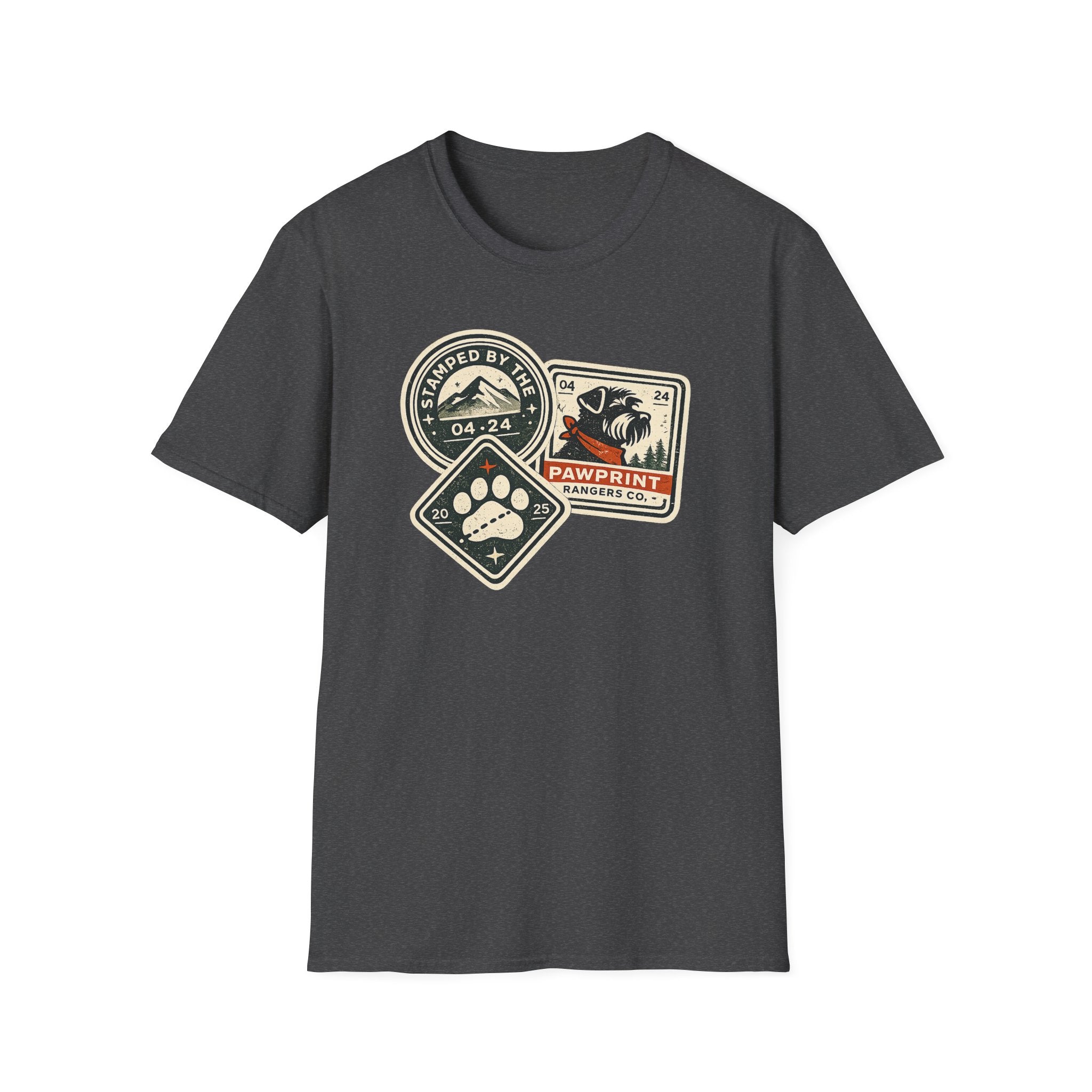 Pawprint Rangers Stamp T-Shirt