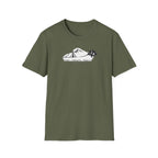 Tent Treats Trails Schnauzer Camper T-Shirt
