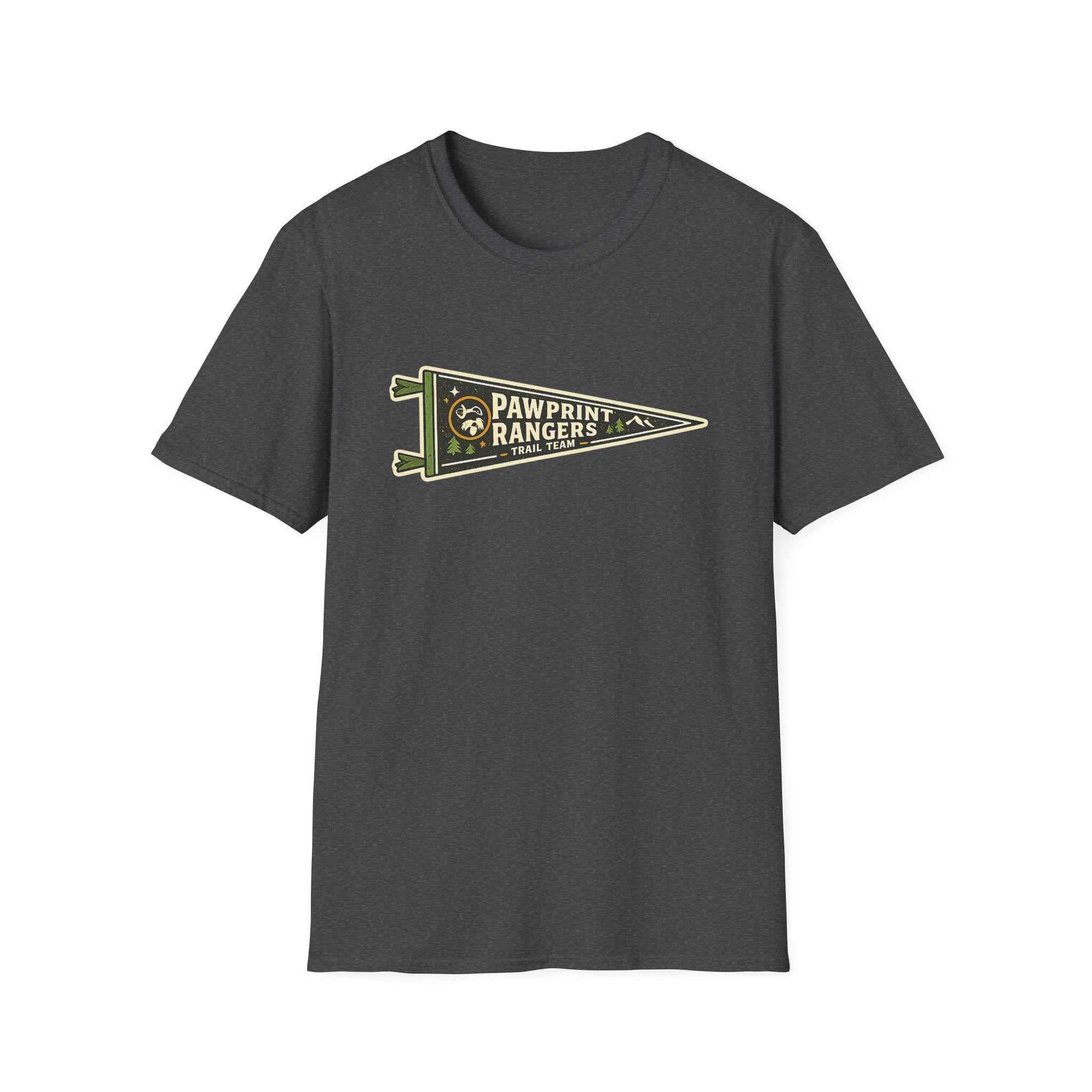 Pawprint Rangers Trail Team Banner T-Shirt
