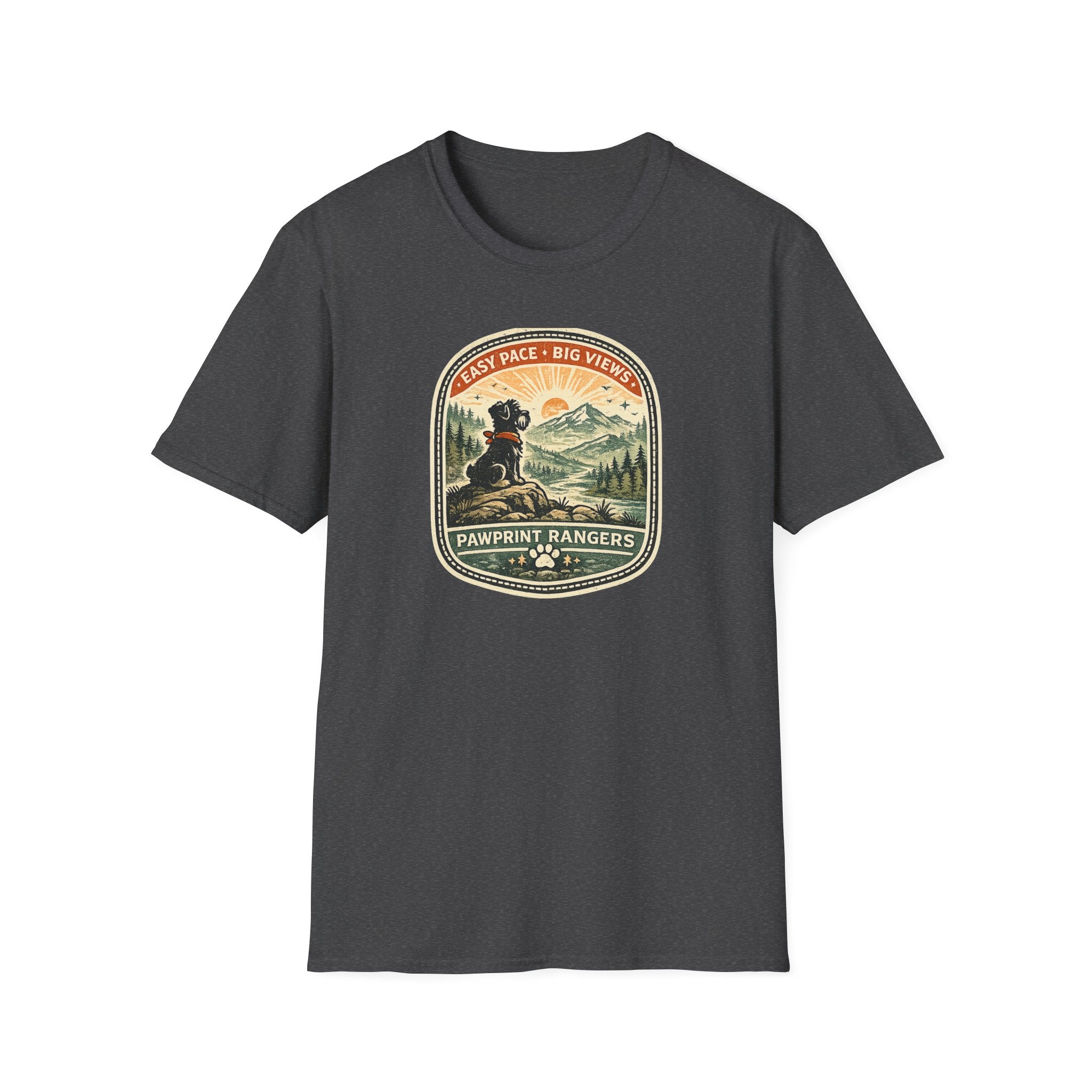 Easy Pace Big Views Pawprint Rangers T-Shirt