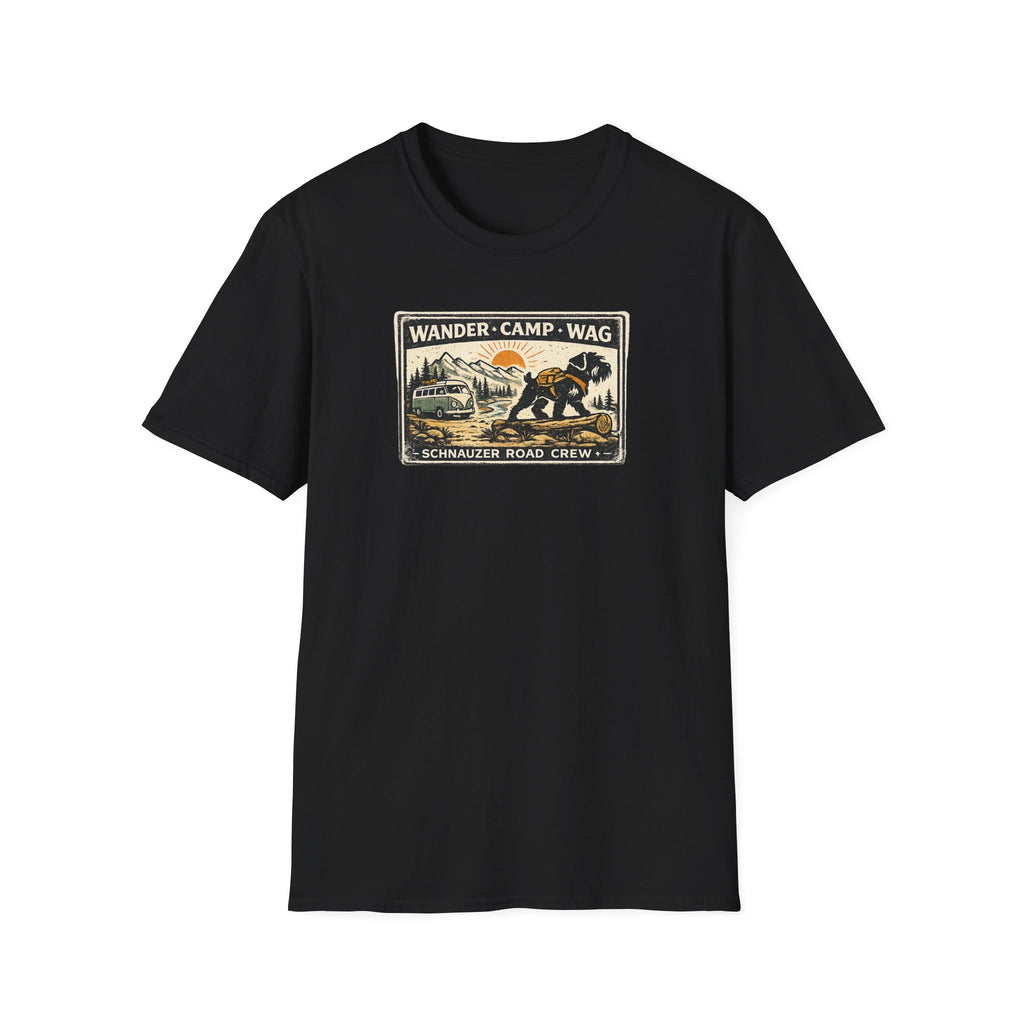 Wander Camp Wag Schnauzer Road Crew T-Shirt