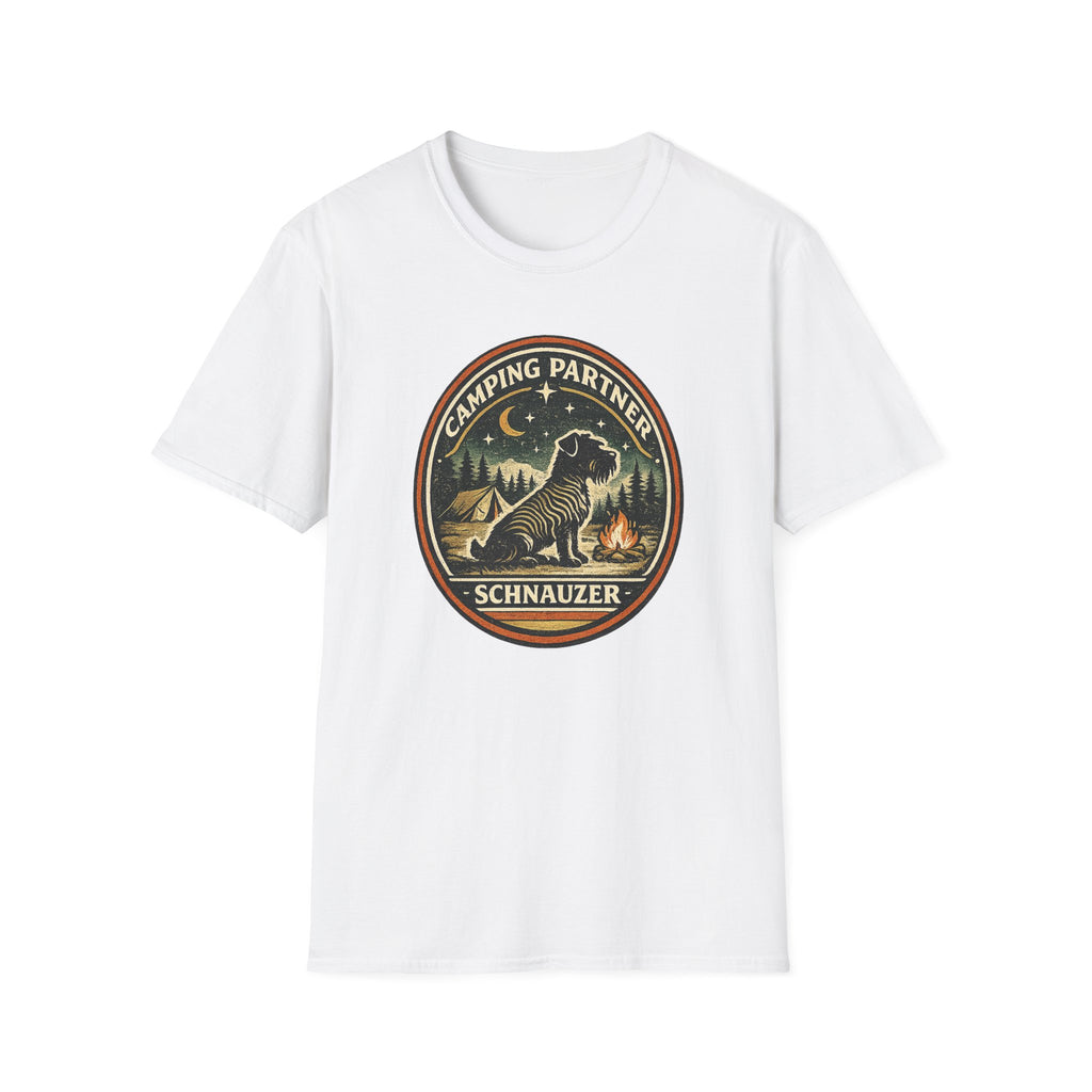 Camping Partner Schnauzer T-Shirt
