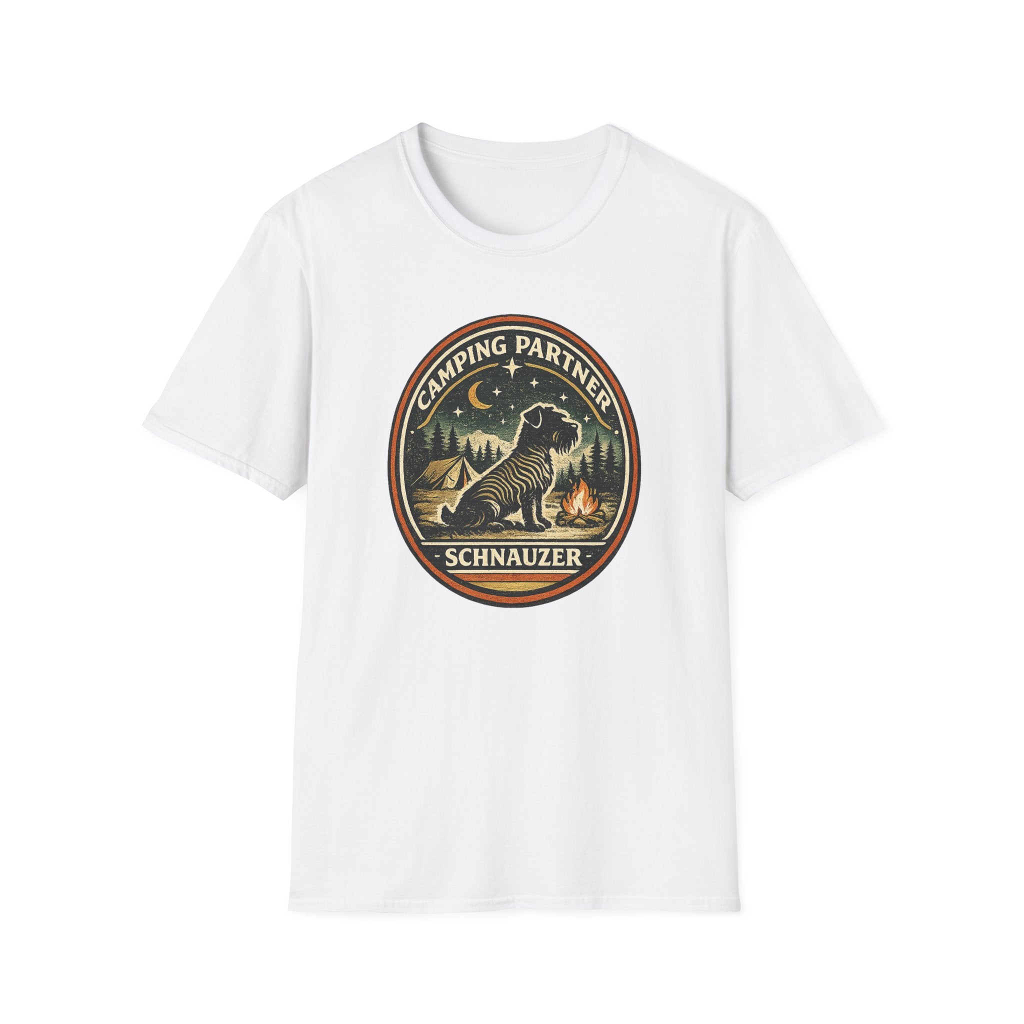 Camping Partner Schnauzer T-Shirt