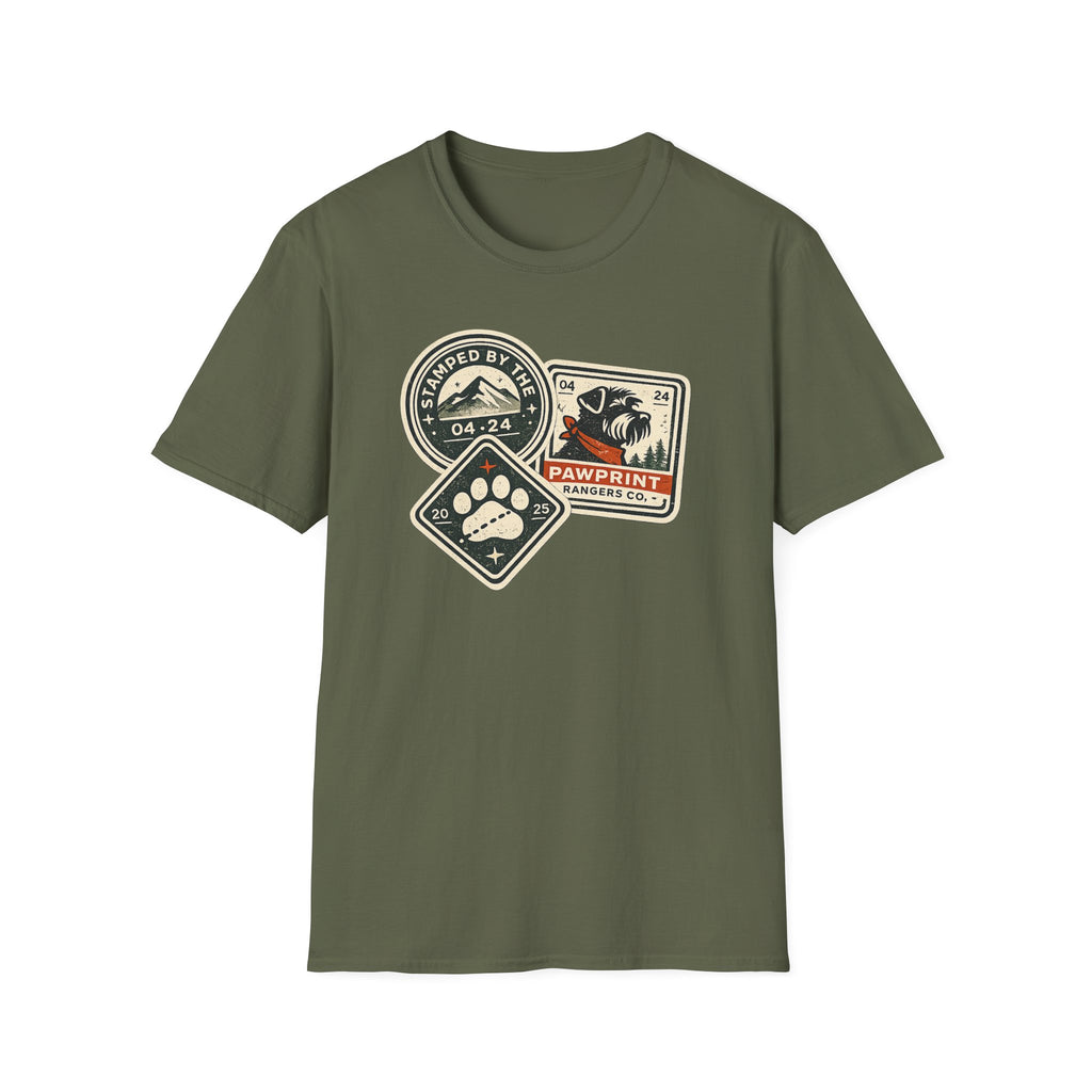 Pawprint Rangers Stamp T-Shirt