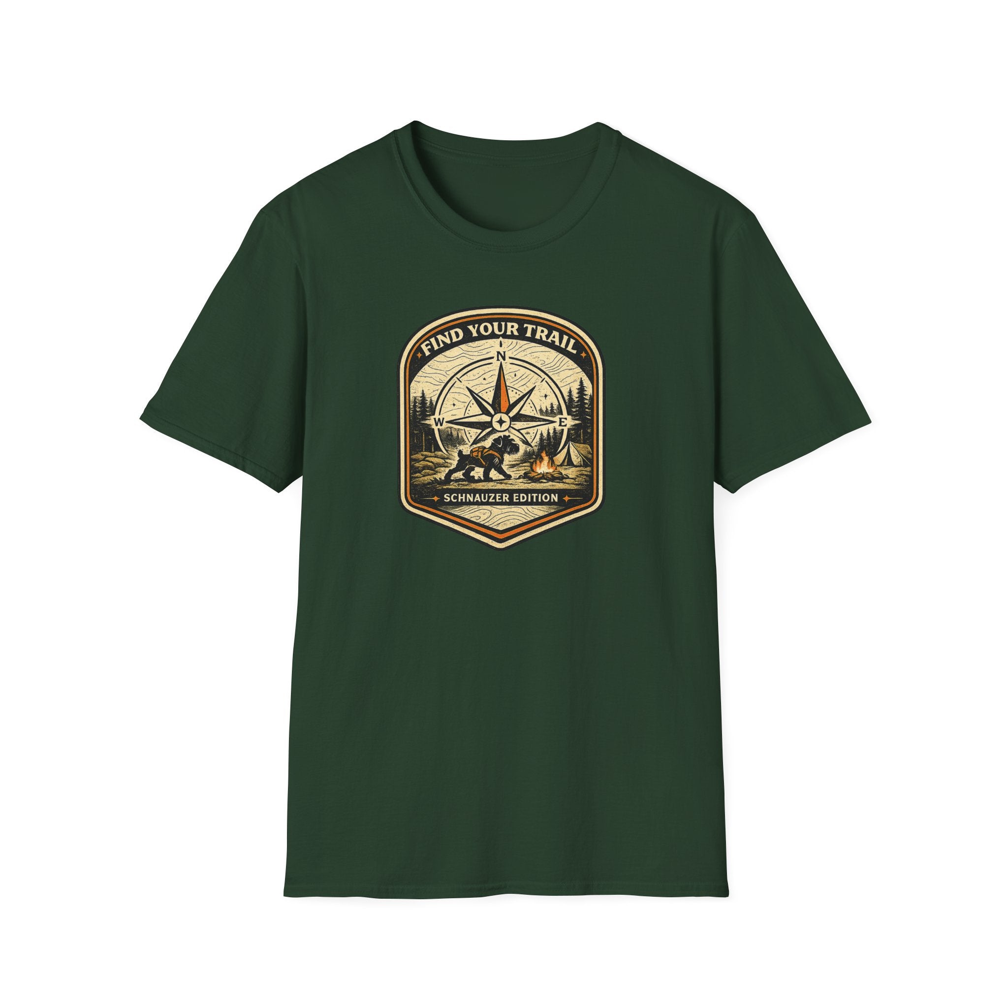 Find Your Trail Schnauzer Edition T-Shirt