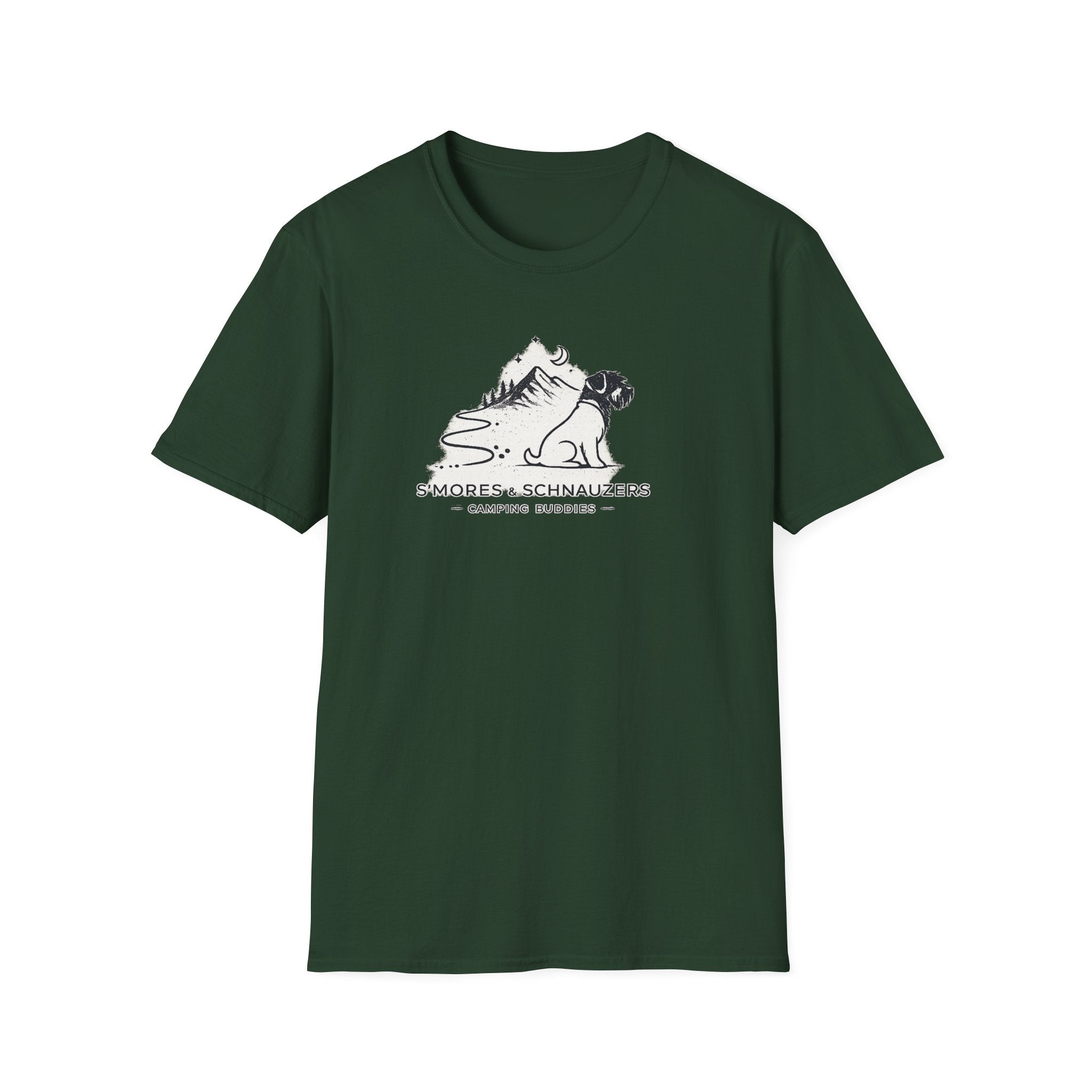 S 'Mores & Schnauzers Camping Buddies T-Shirt