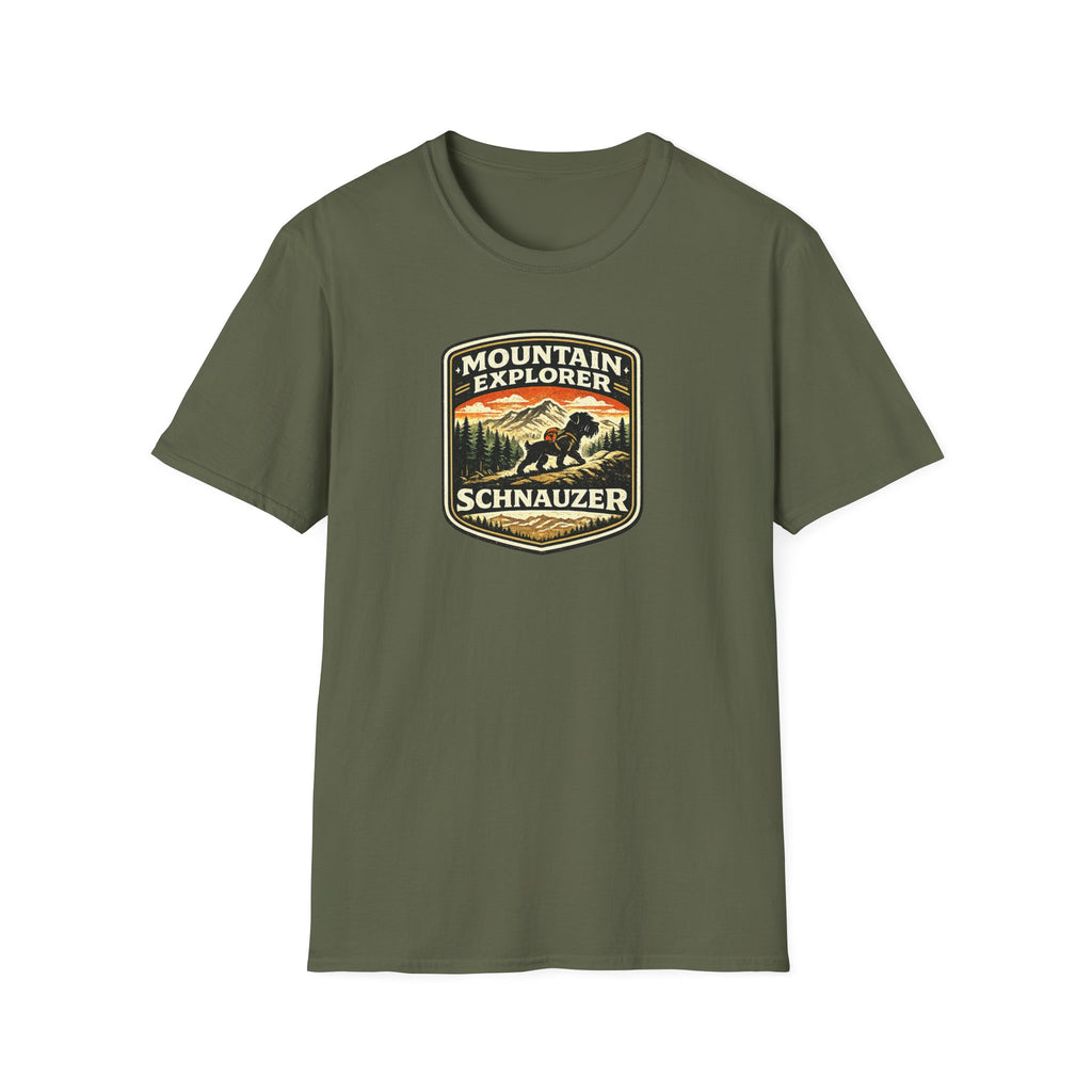 Mountain Explorer Schnauzer T-Shirt