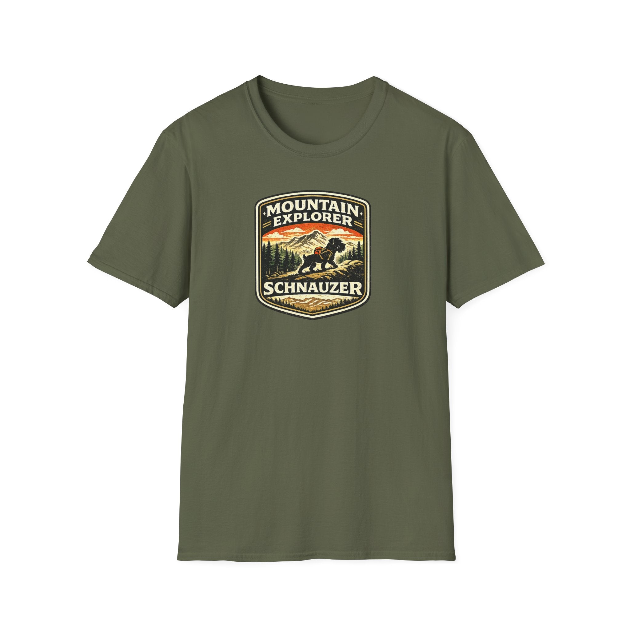 Mountain Explorer Schnauzer T-Shirt