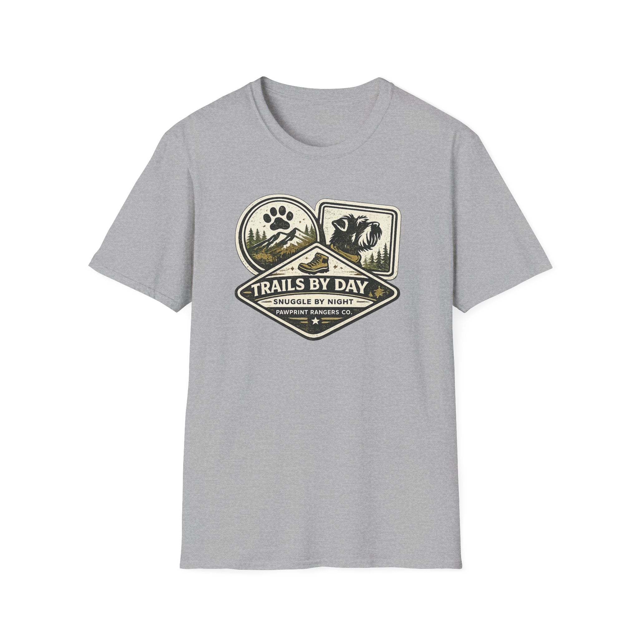 Trails By Day Snuggle By Night T-Shirt