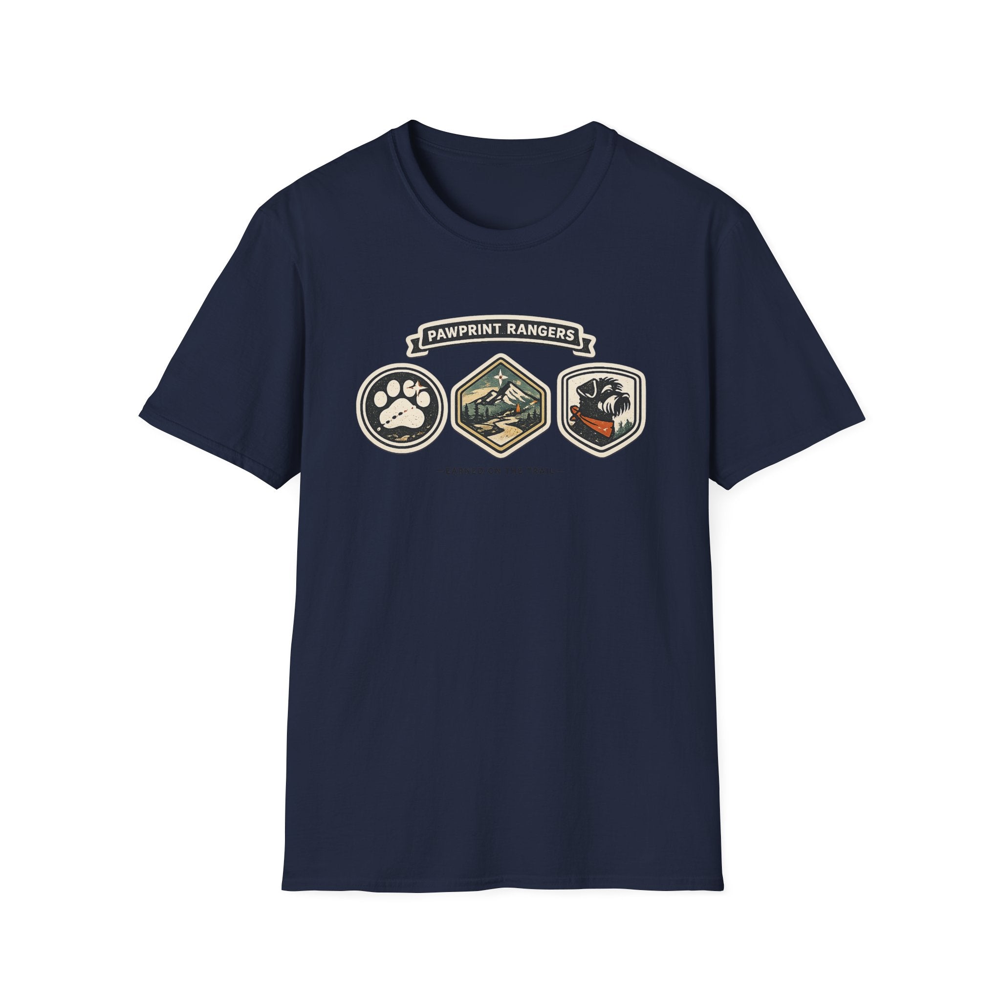 Pawprint Rangers Earned On The Trails T-Shirt