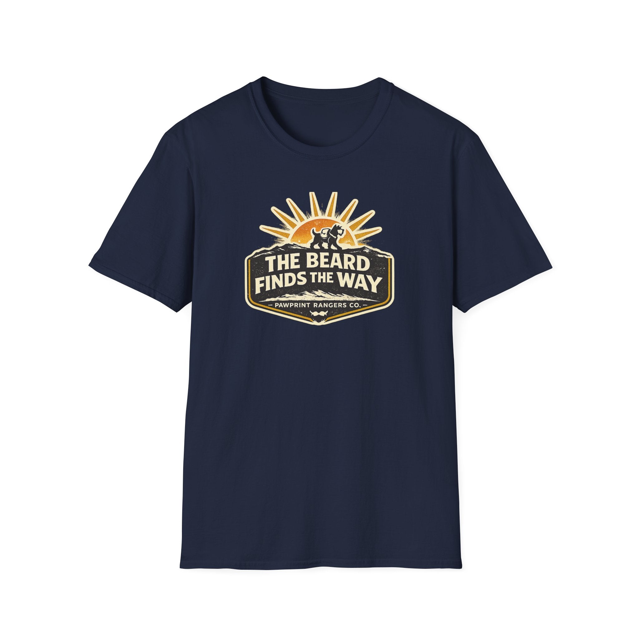 The Beard Finds The Way Pawprint Rangers T-Shirt