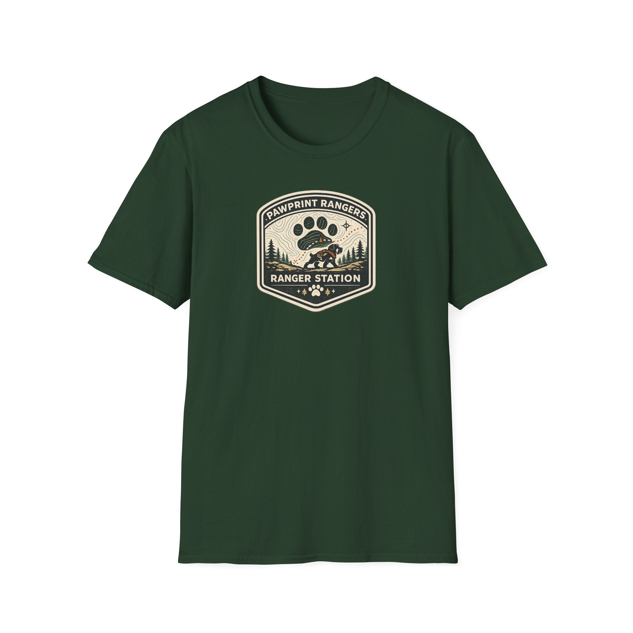 Pawprint Rangers Ranger Station T-Shirt