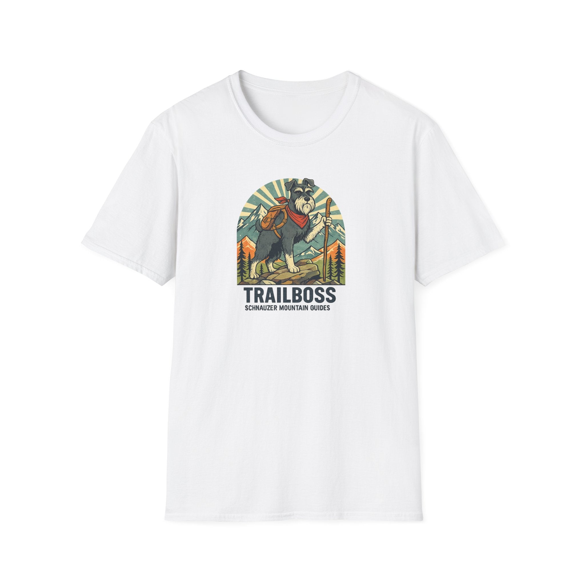 Trail Boss Mountain Schnauzer Guides T-Shirt