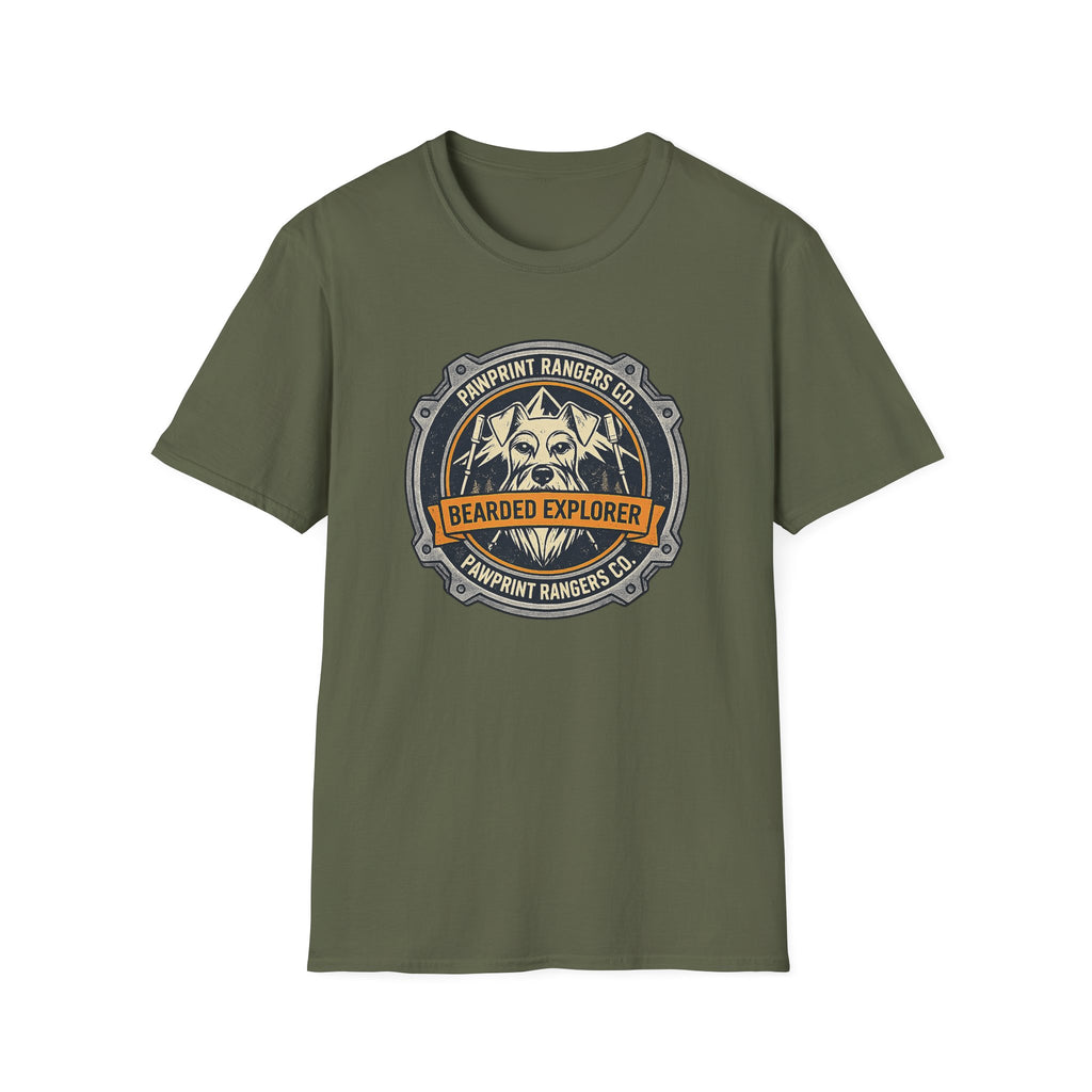 Pawprint Rangers Bearded Explorer T-Shirt