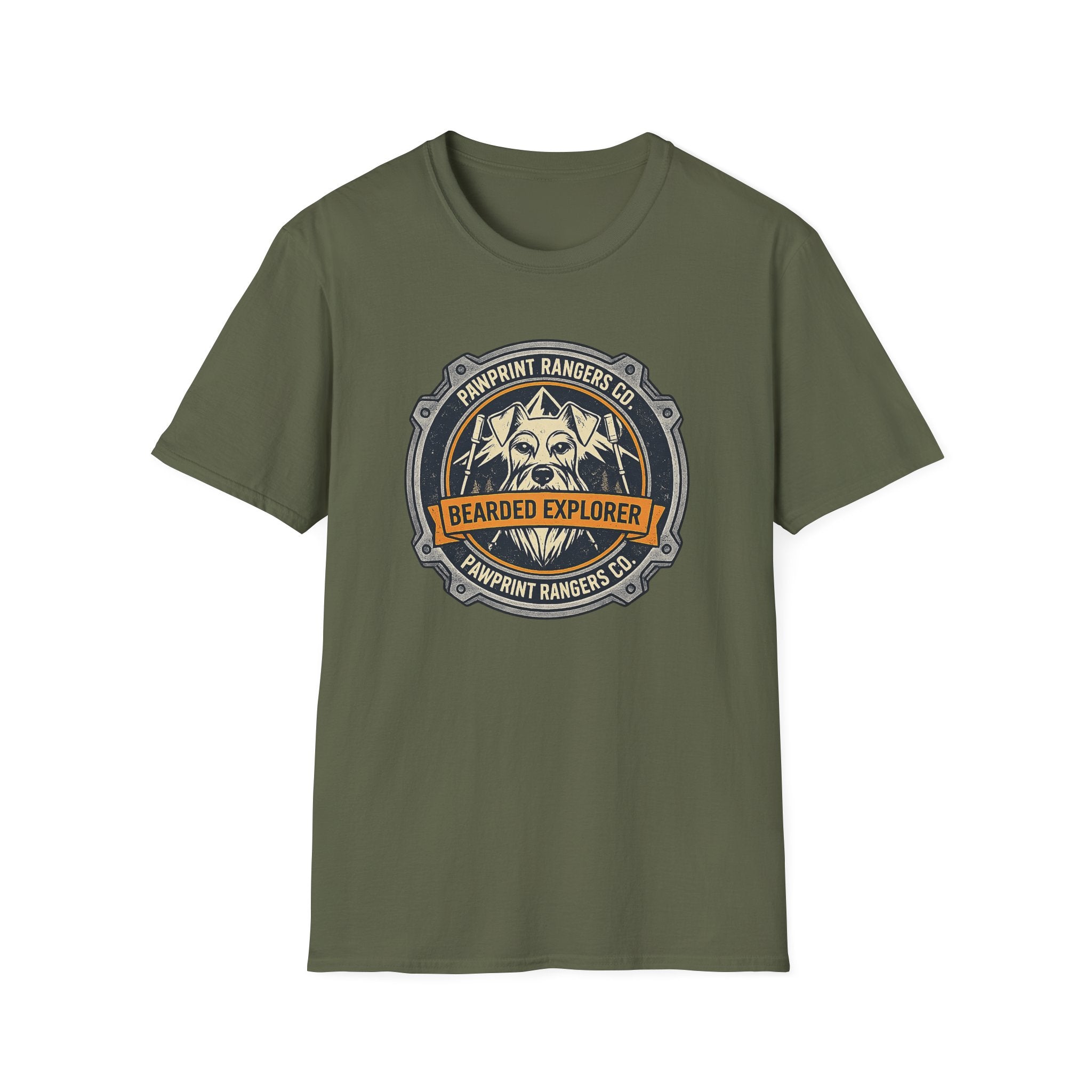 Pawprint Rangers Bearded Explorer T-Shirt