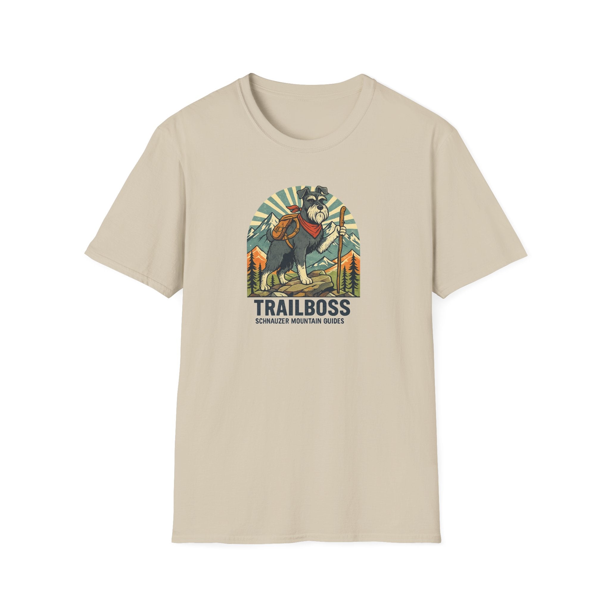 Trail Boss Mountain Schnauzer Guides T-Shirt