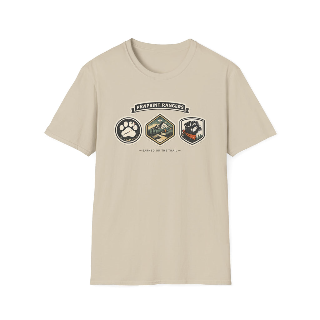 Pawprint Rangers Earned On The Trails T-Shirt