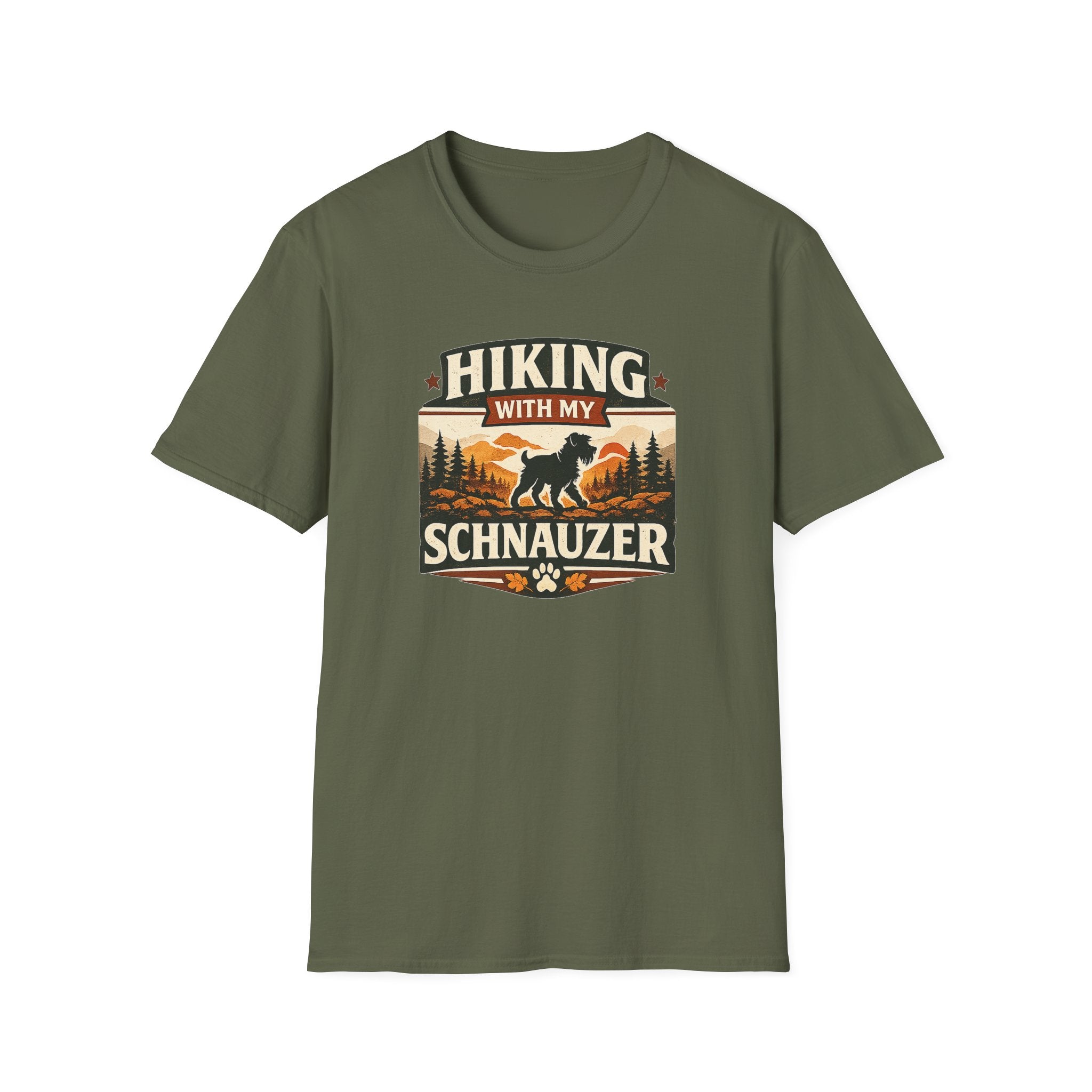 Hiking with my Schnauzer T-Shirt