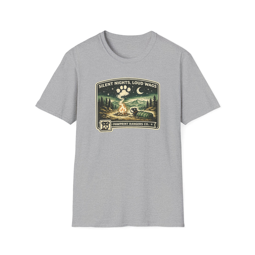 Silent Nights Loud Wags T-Shirt