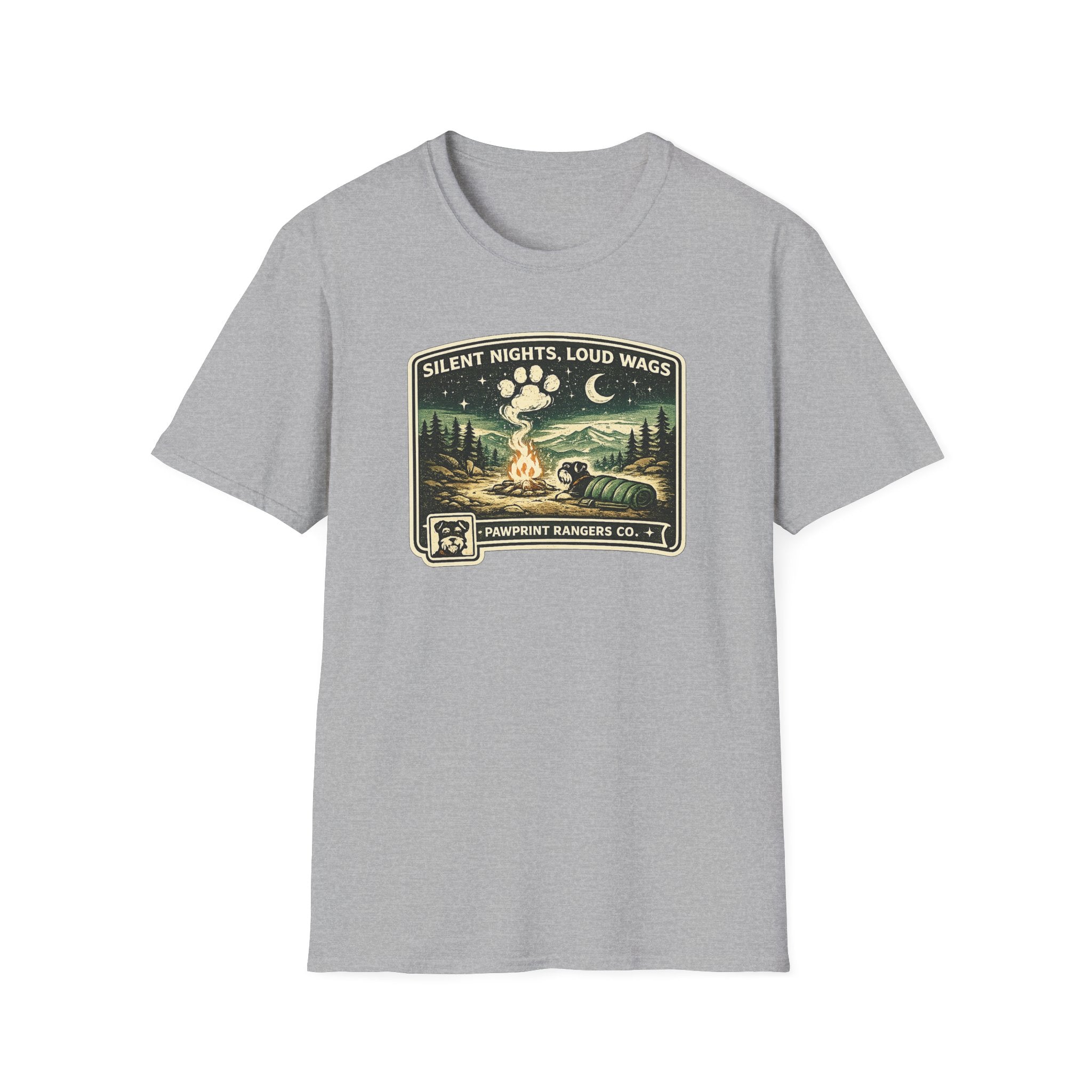 Silent Nights Loud Wags T-Shirt