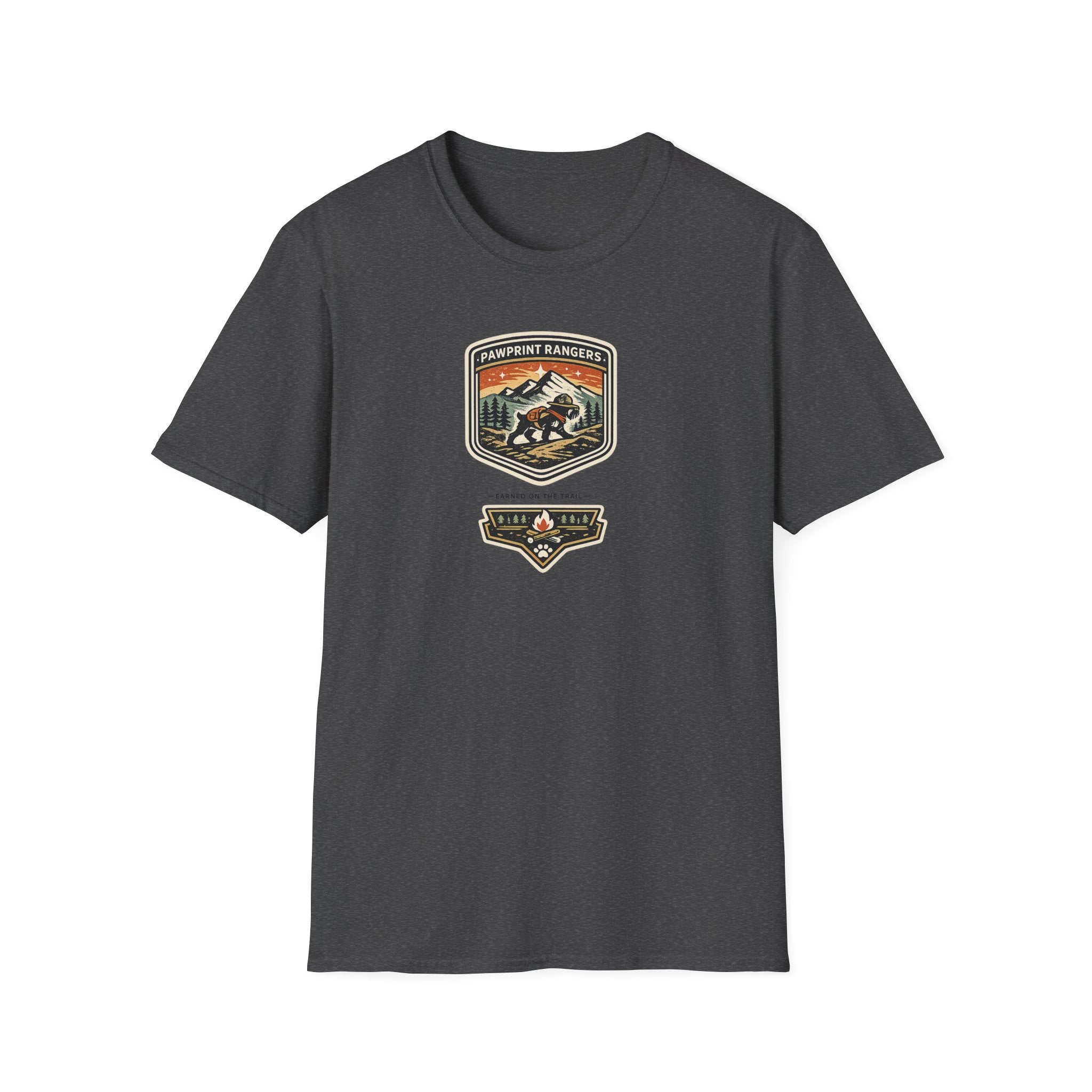 Pawprint Rangers Earned On The Trail T-Shirt