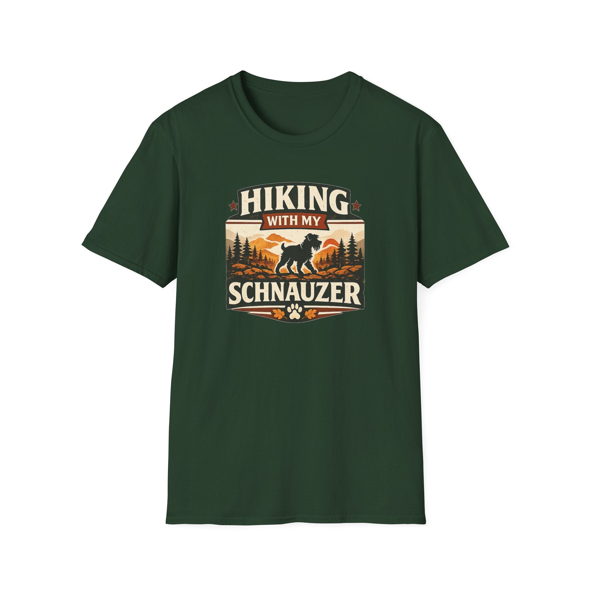 Hiking with my Schnauzer T-Shirt