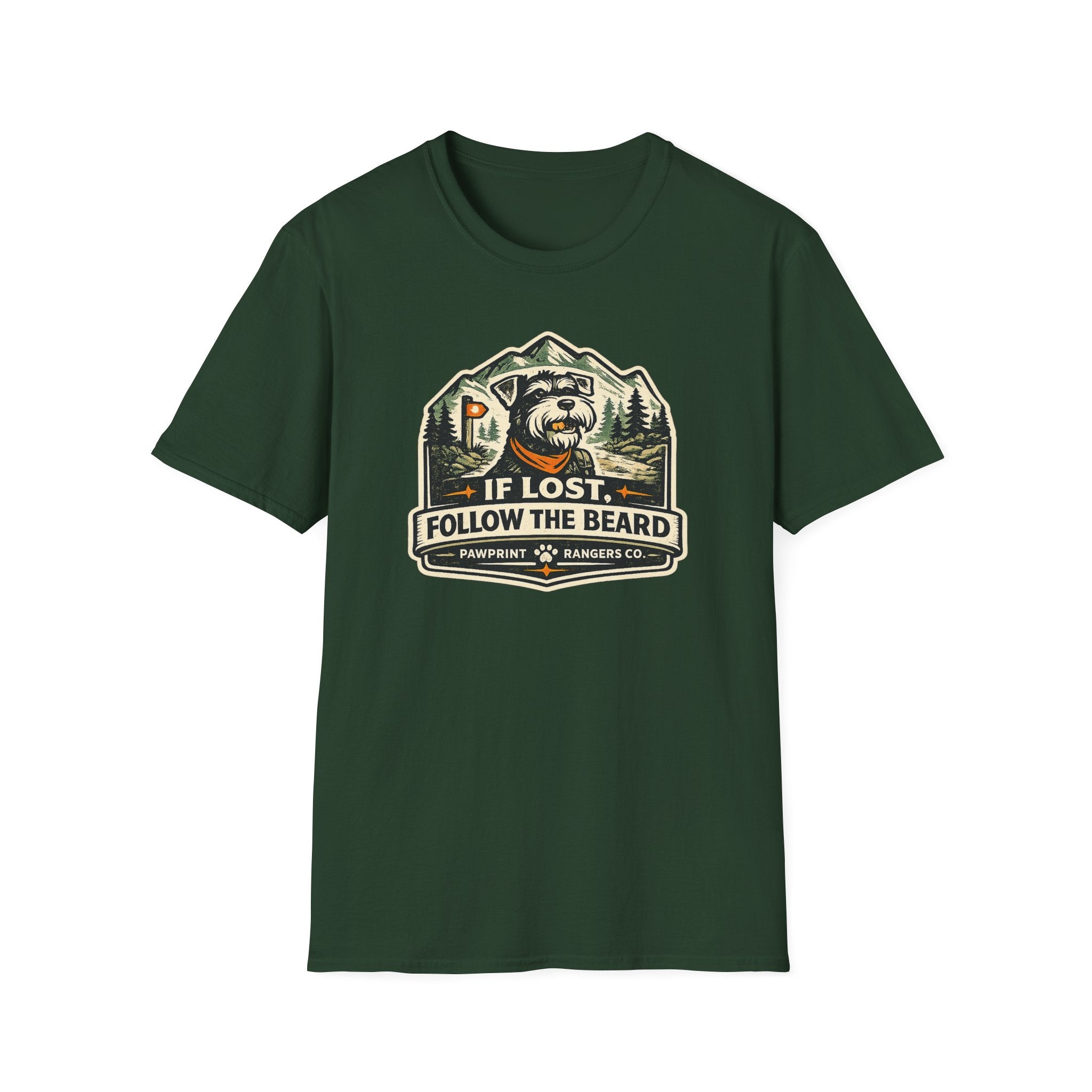 If Lost Follow The Beard T-Shirt