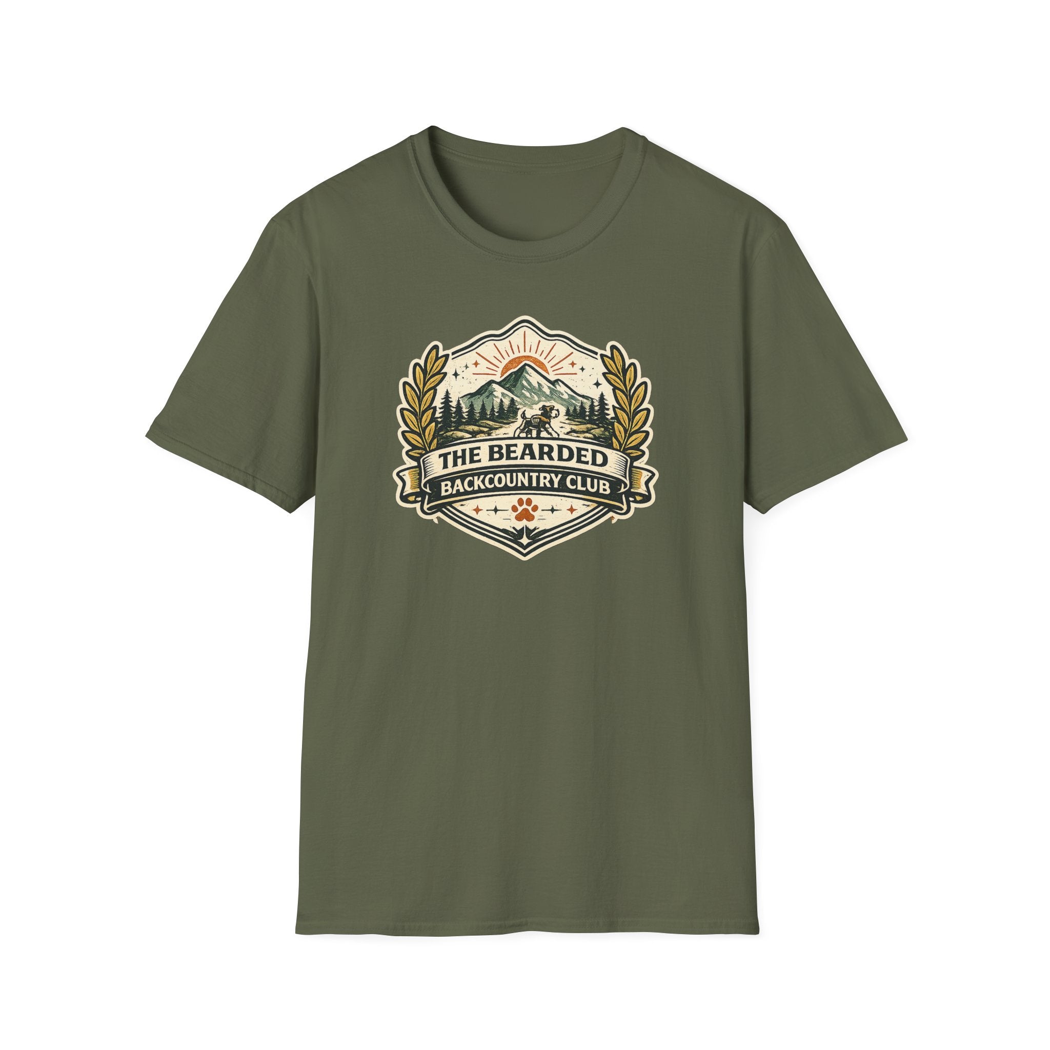 The Bearded Back Country Club T-Shirt