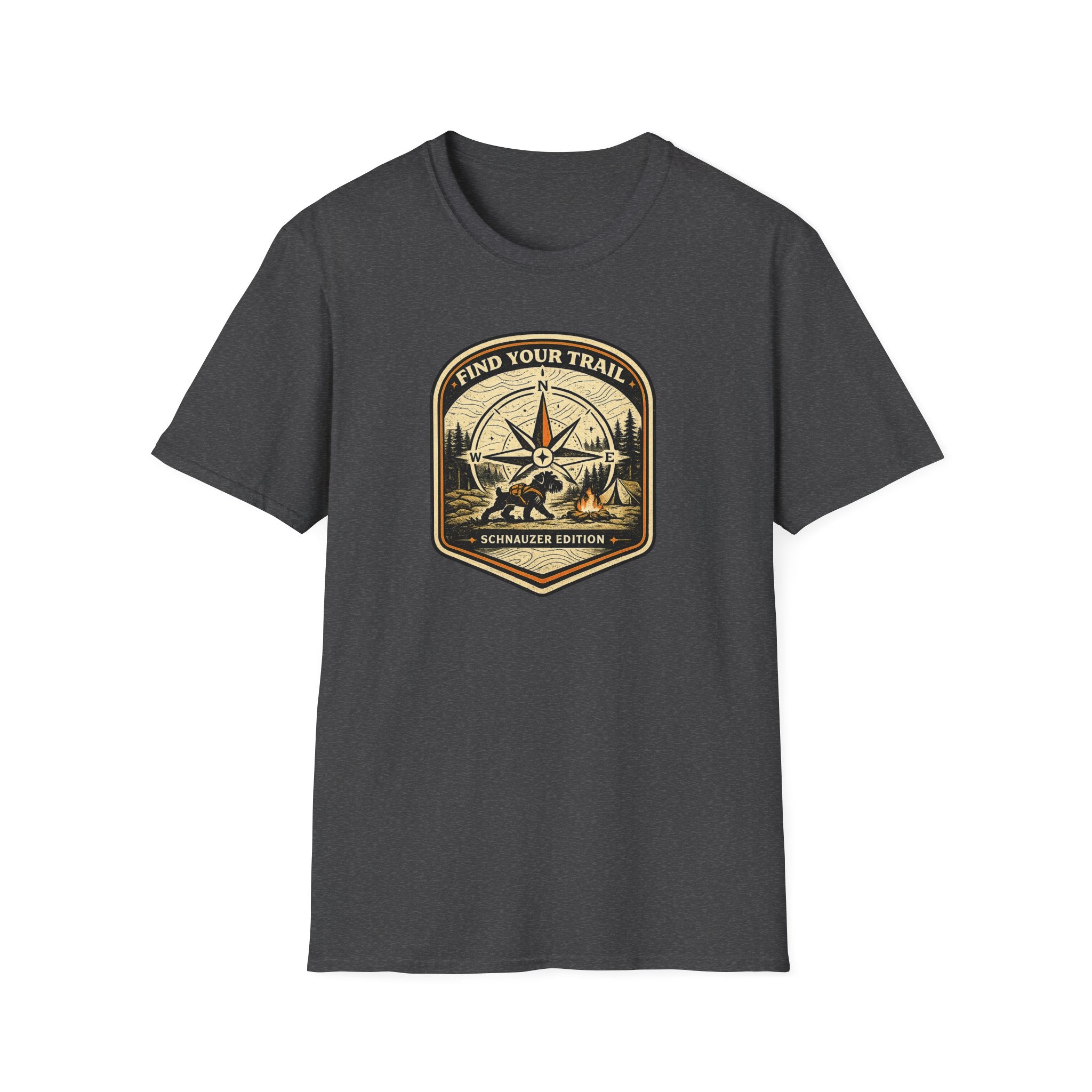 Find Your Trail Schnauzer Edition T-Shirt