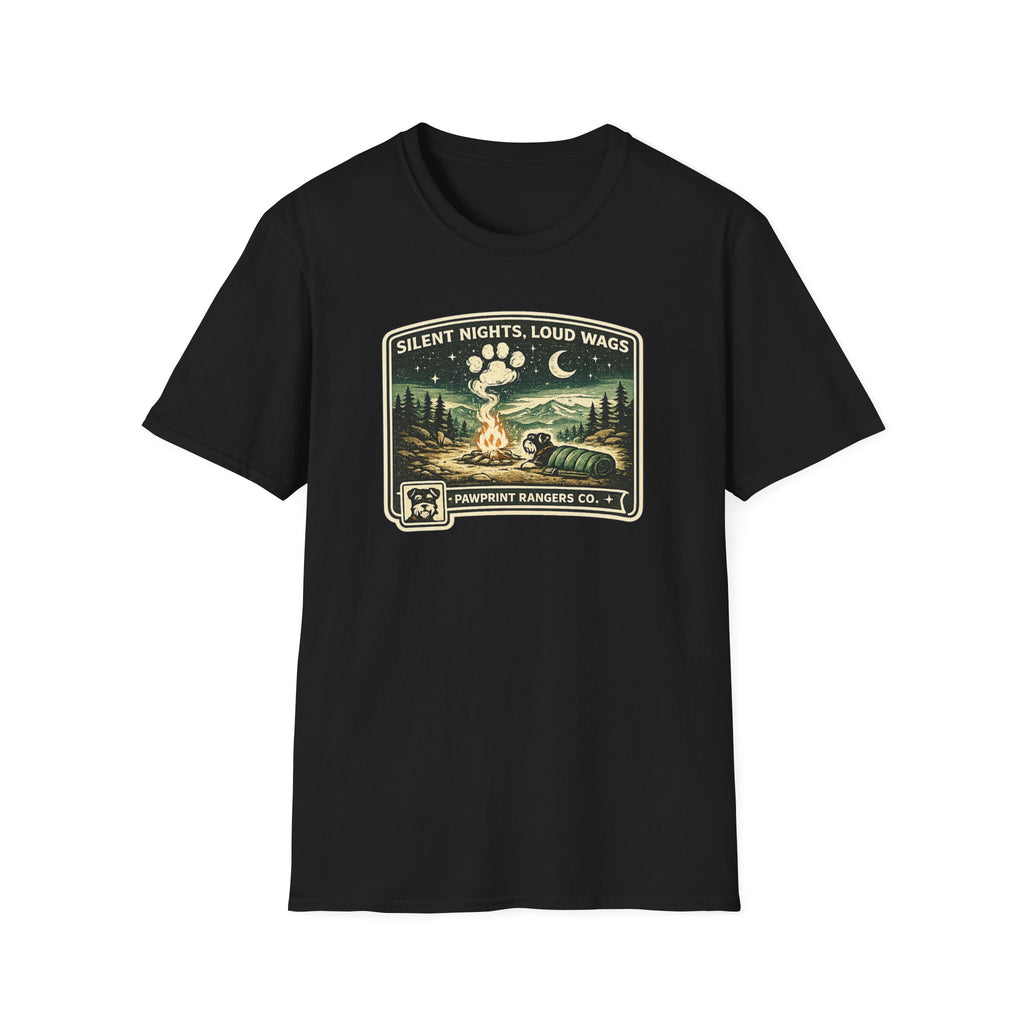 Silent Nights Loud Wags T-Shirt