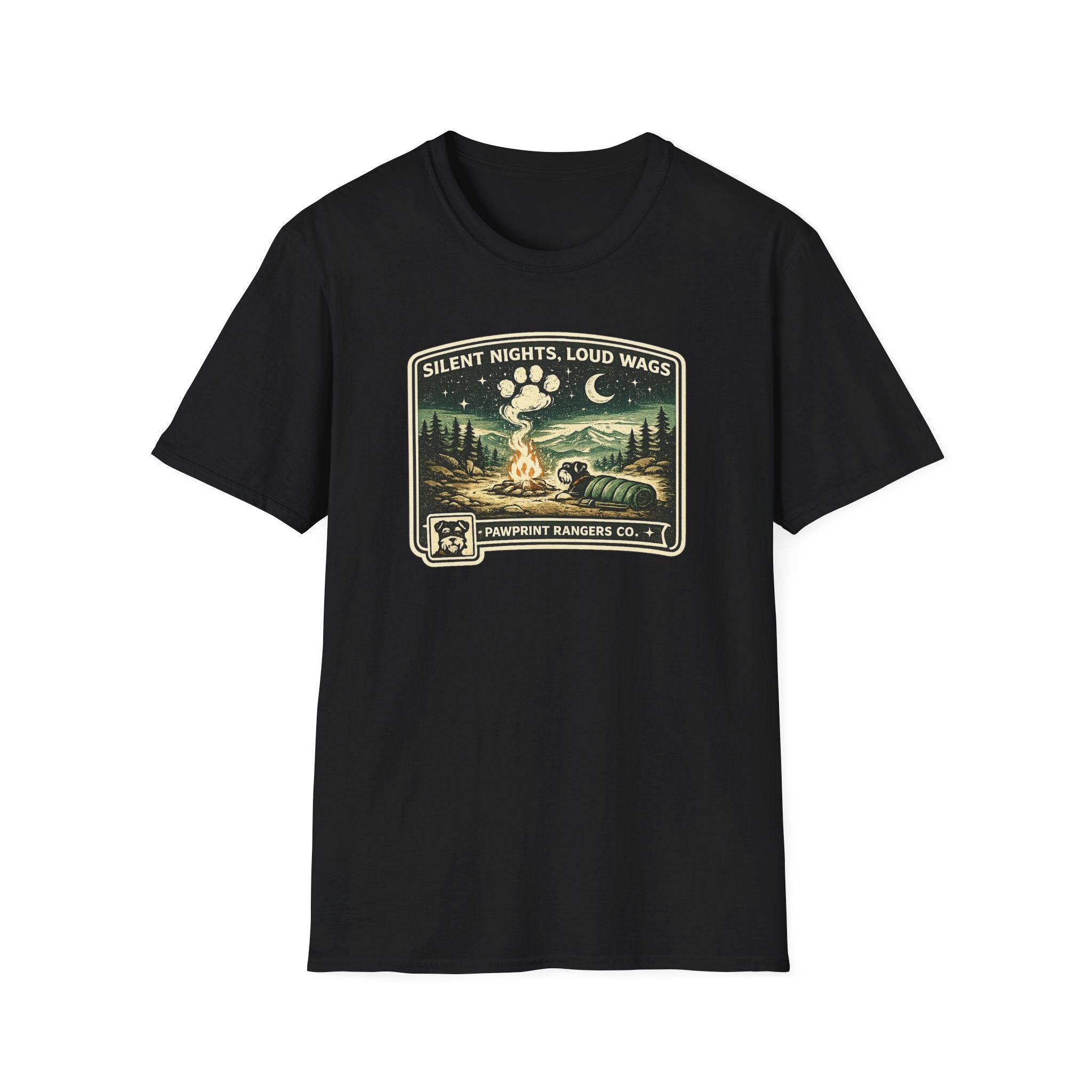 Silent Nights Loud Wags T-Shirt