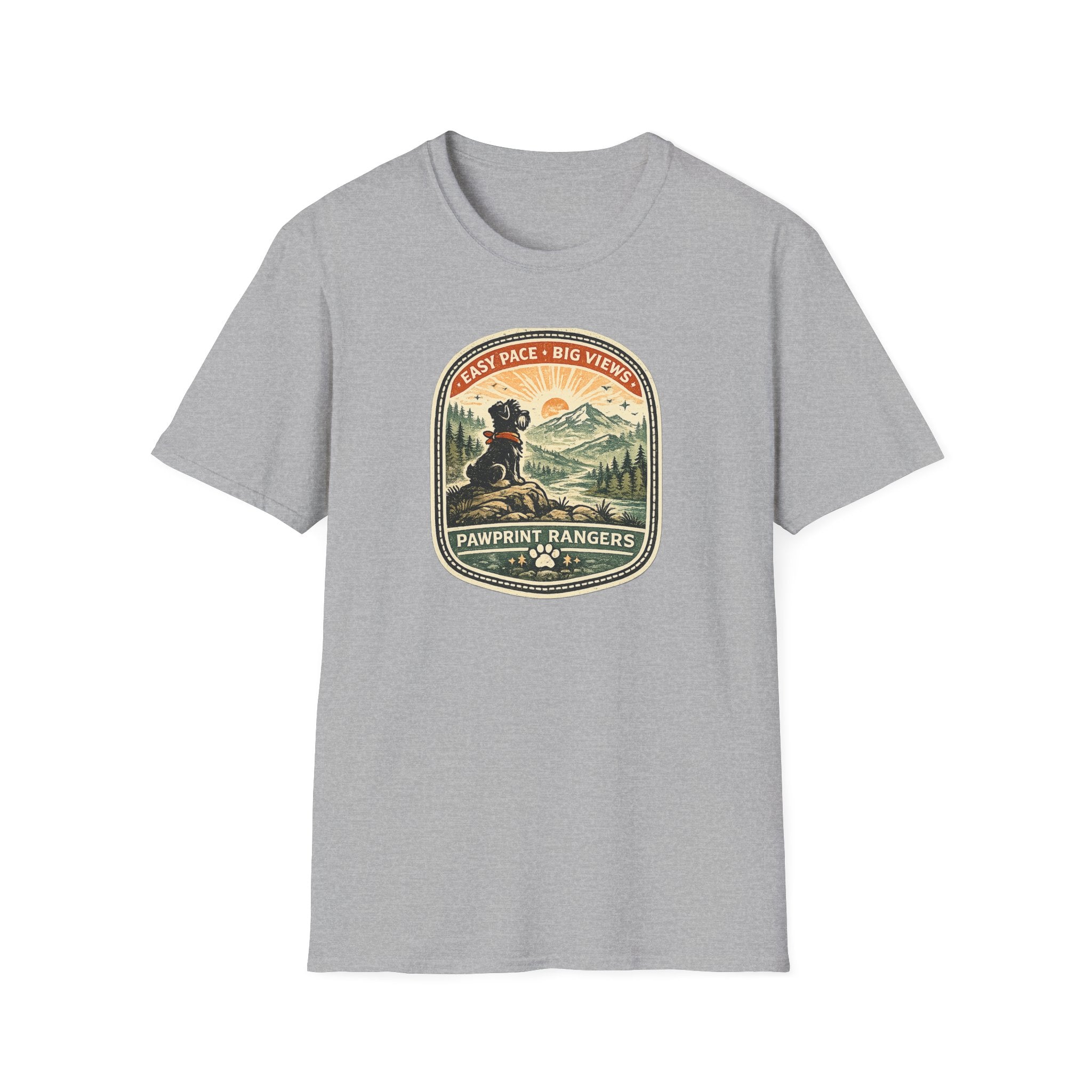 Easy Pace Big Views Pawprint Rangers T-Shirt