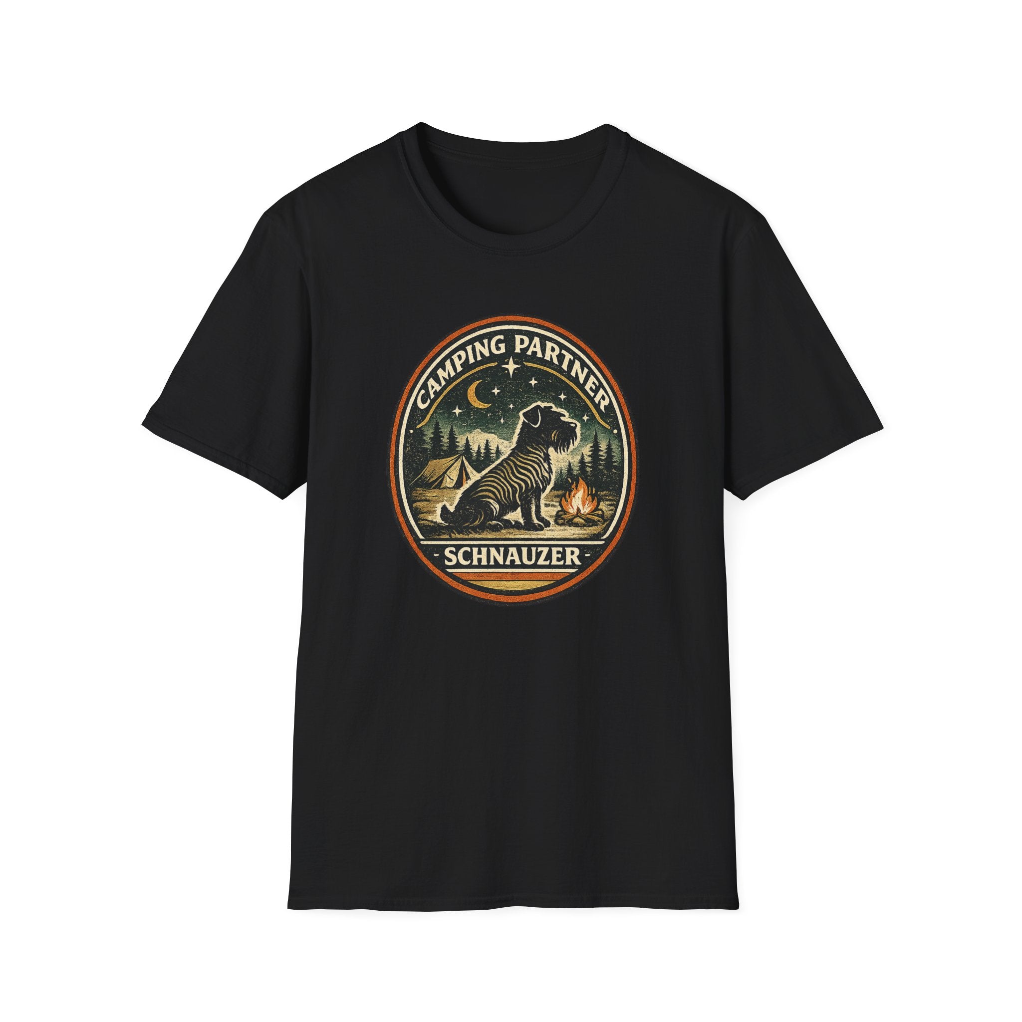 Camping Partner Schnauzer T-Shirt