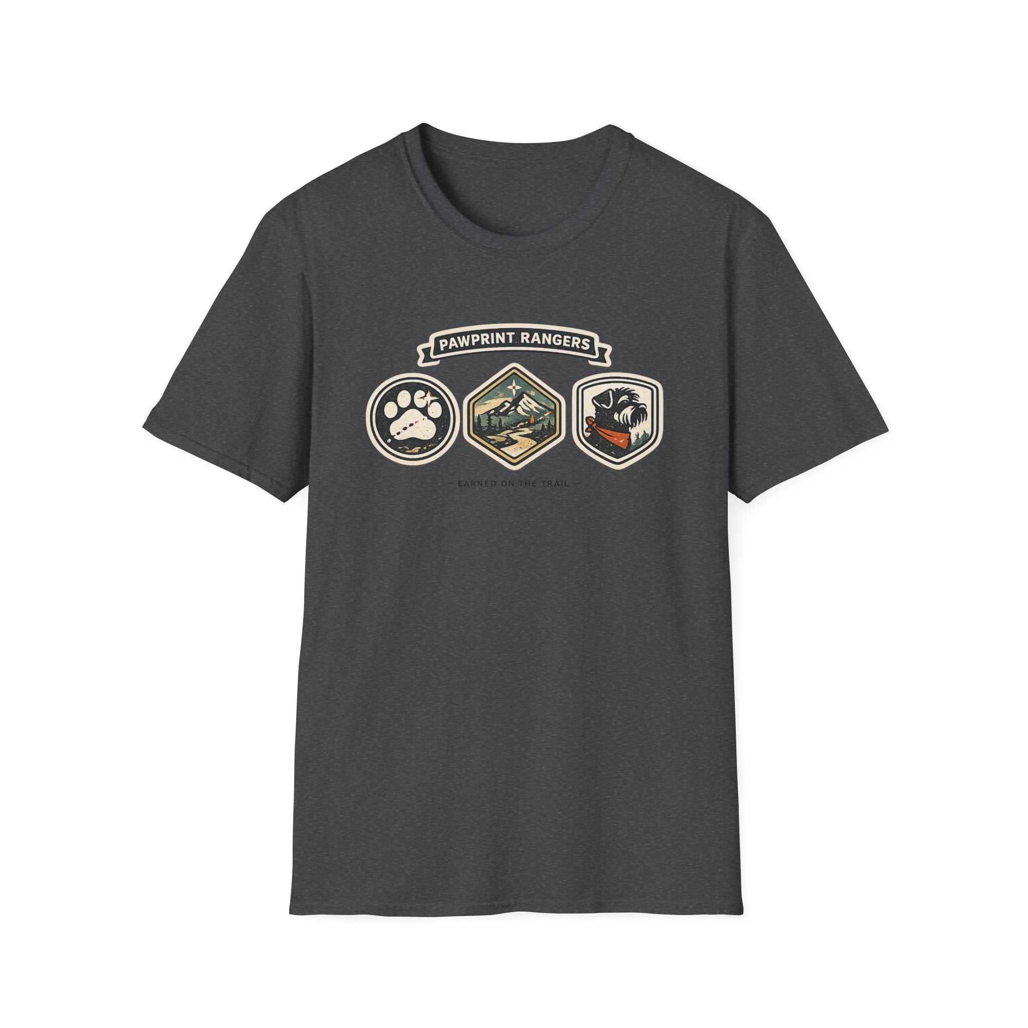 Pawprint Rangers Earned On The Trails T-Shirt