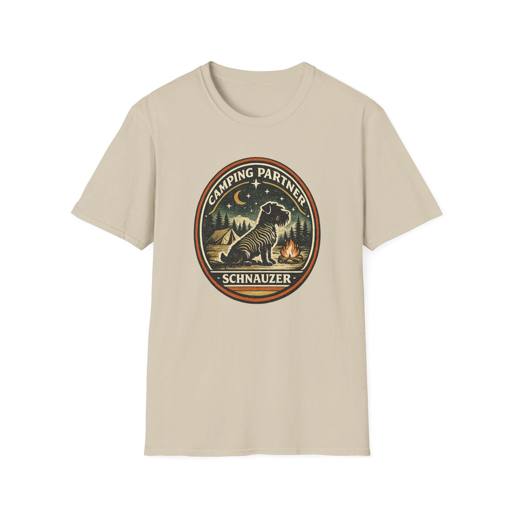 Camping Partner Schnauzer T-Shirt