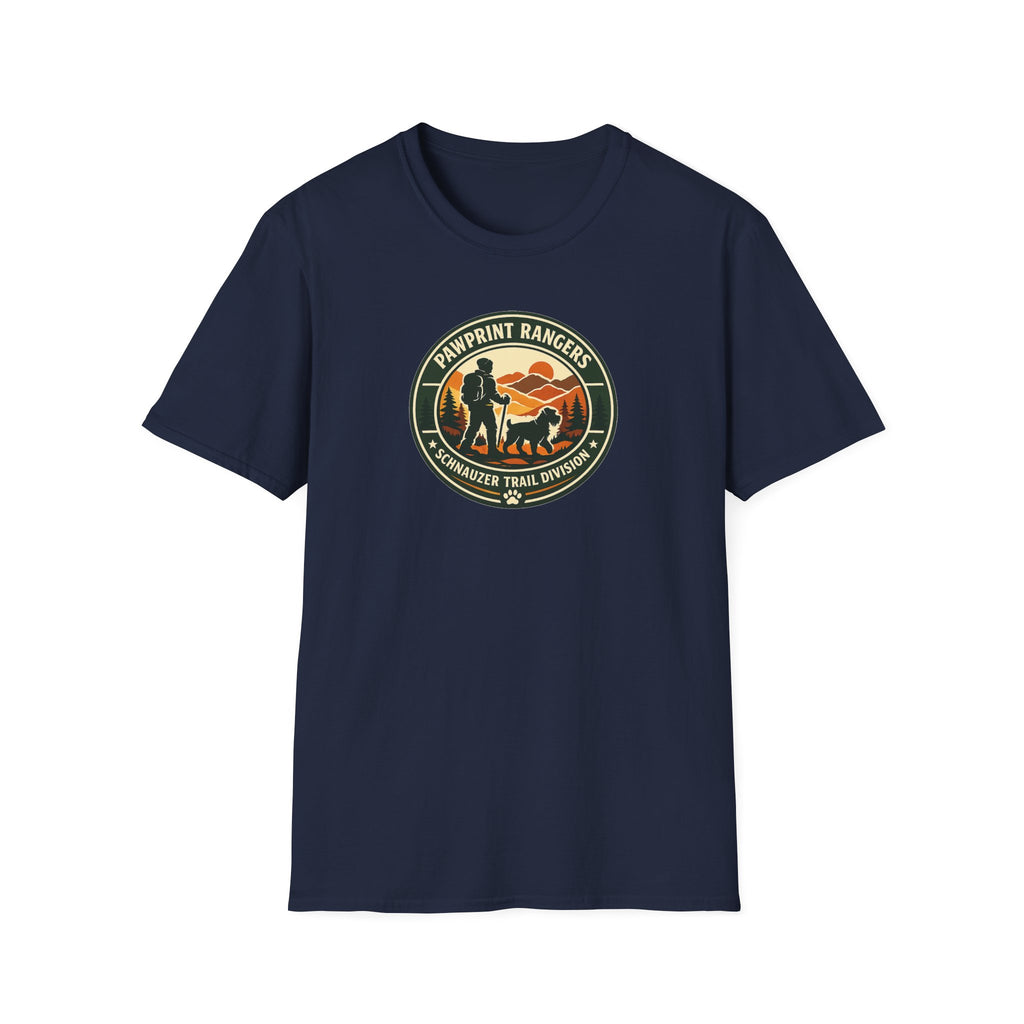 Pawprint Rangers Schnauzer Trail Division T-Shirt