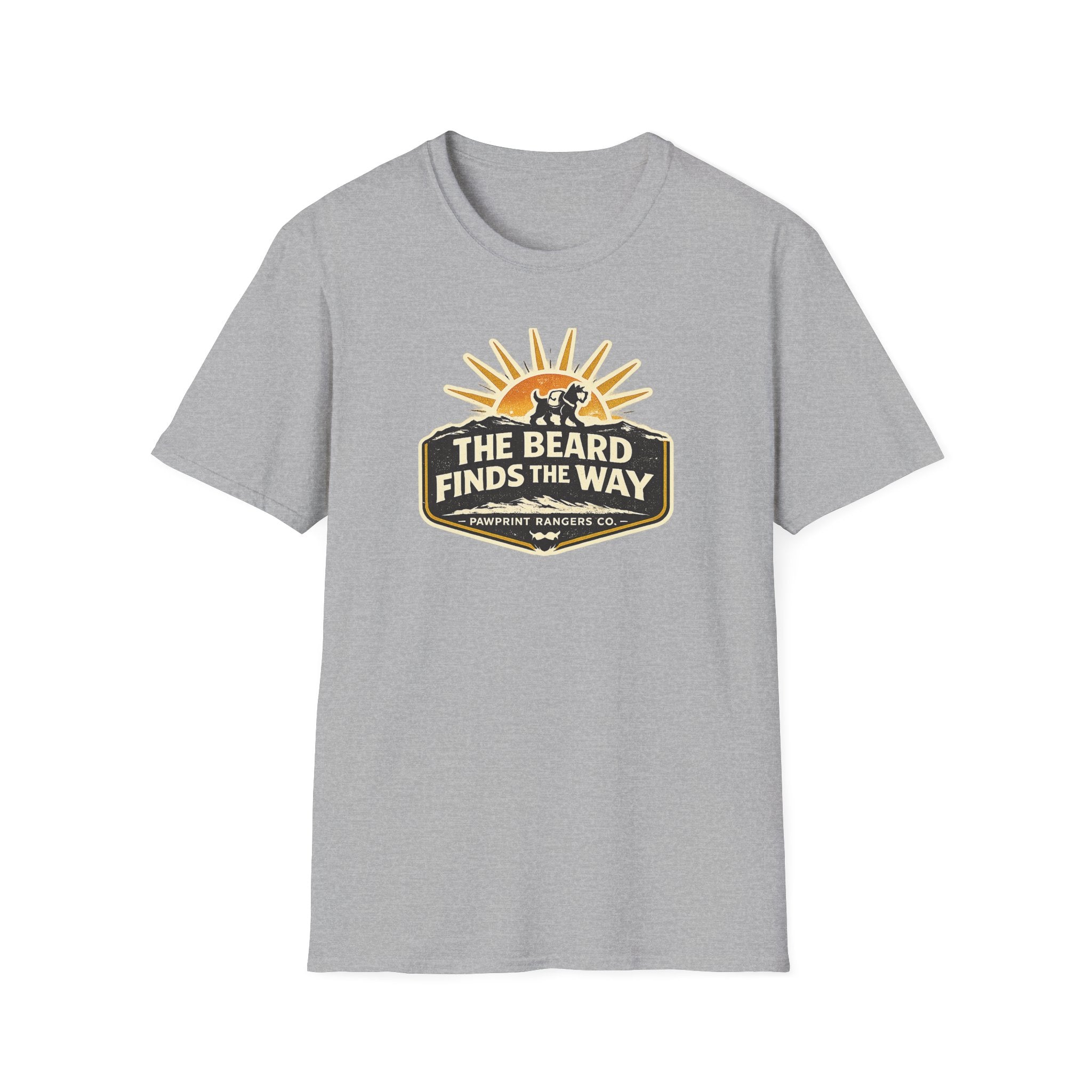 The Beard Finds The Way Pawprint Rangers T-Shirt