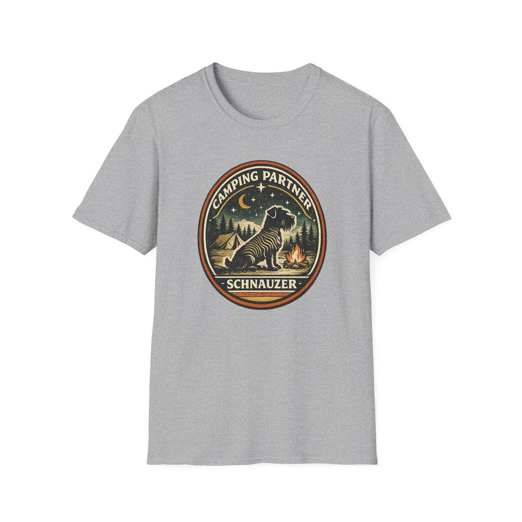 Camping Partner Schnauzer T-Shirt