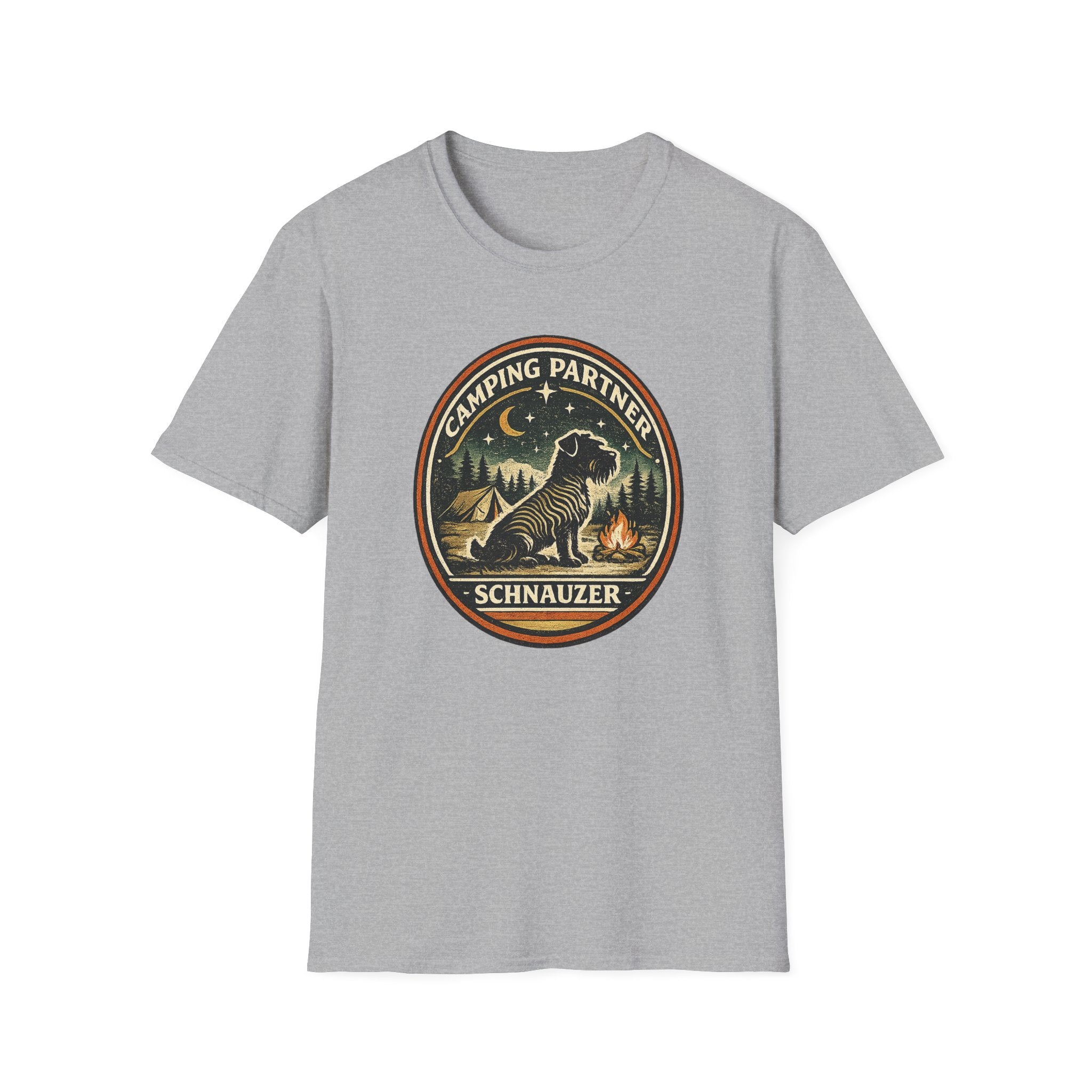 Camping Partner Schnauzer T-Shirt