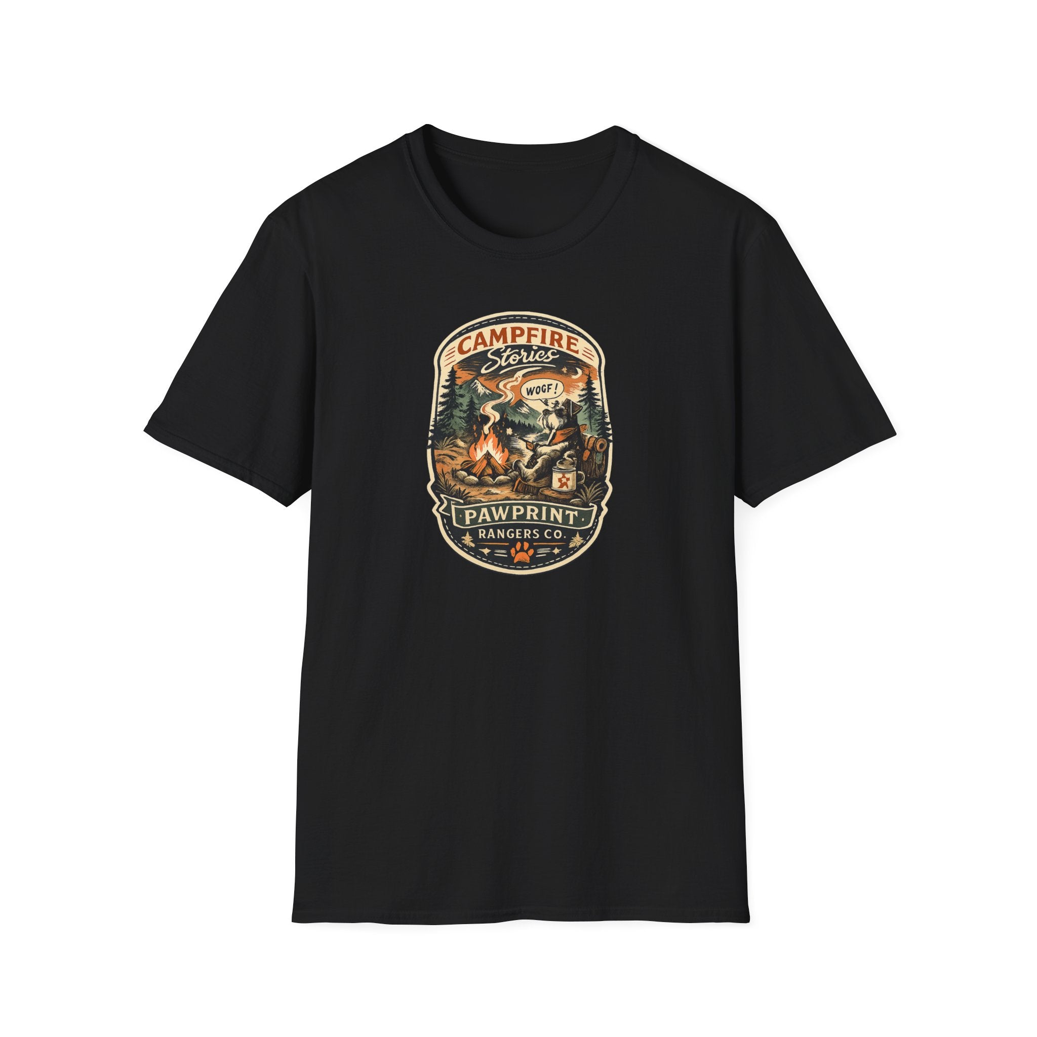 Campfire Stories Pawprint Rangers Co. T-Shirt