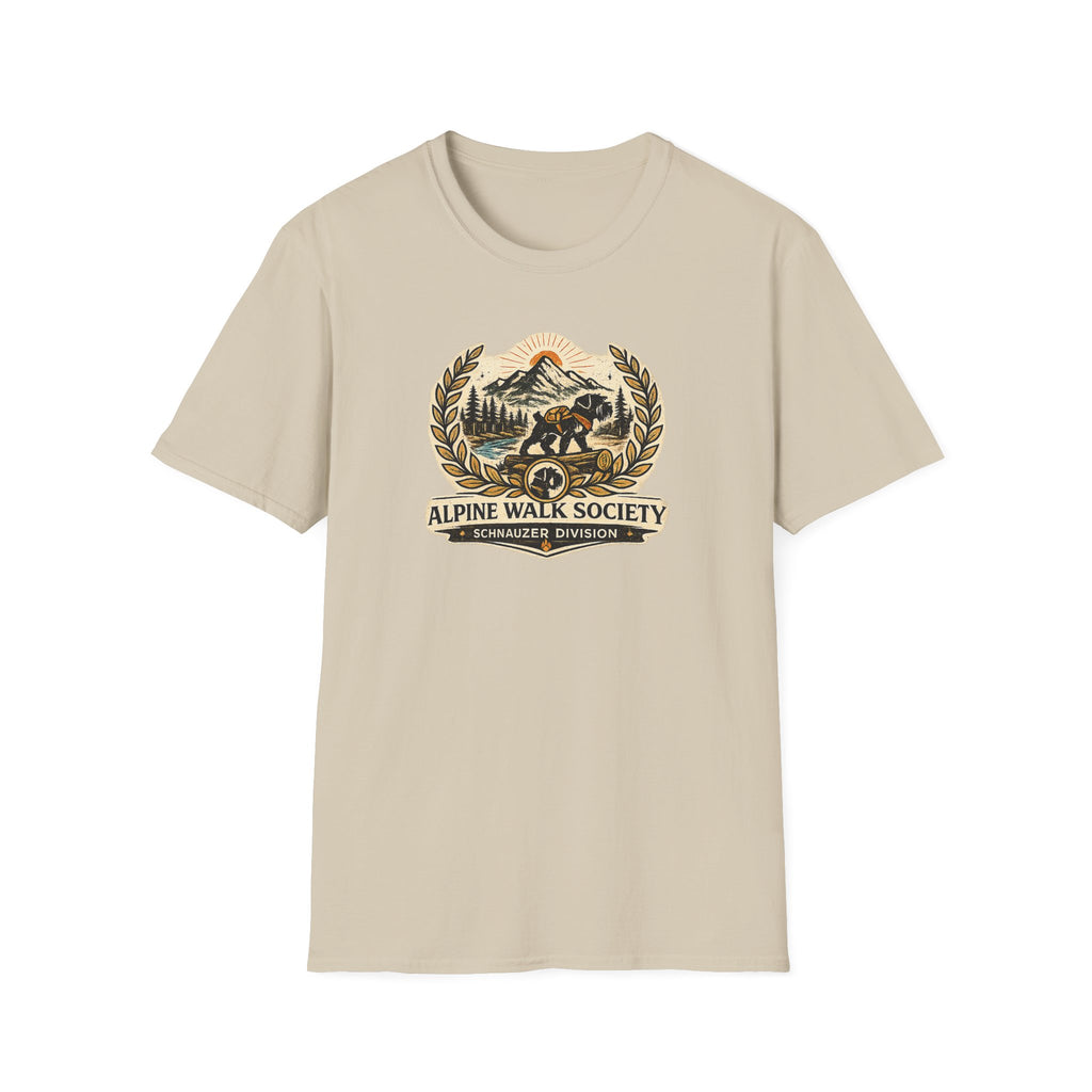Alpine Walk Society Schnauzer Division T-Shirt