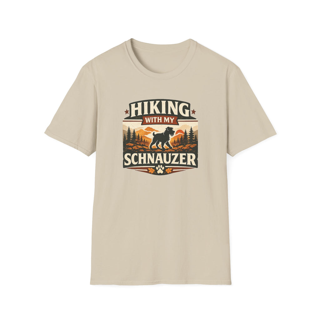 Hiking with my Schnauzer T-Shirt