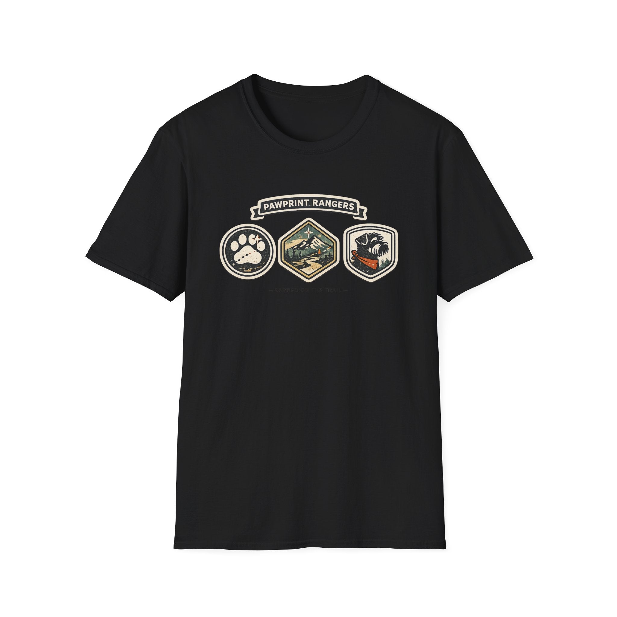 Pawprint Rangers Earned On The Trails T-Shirt