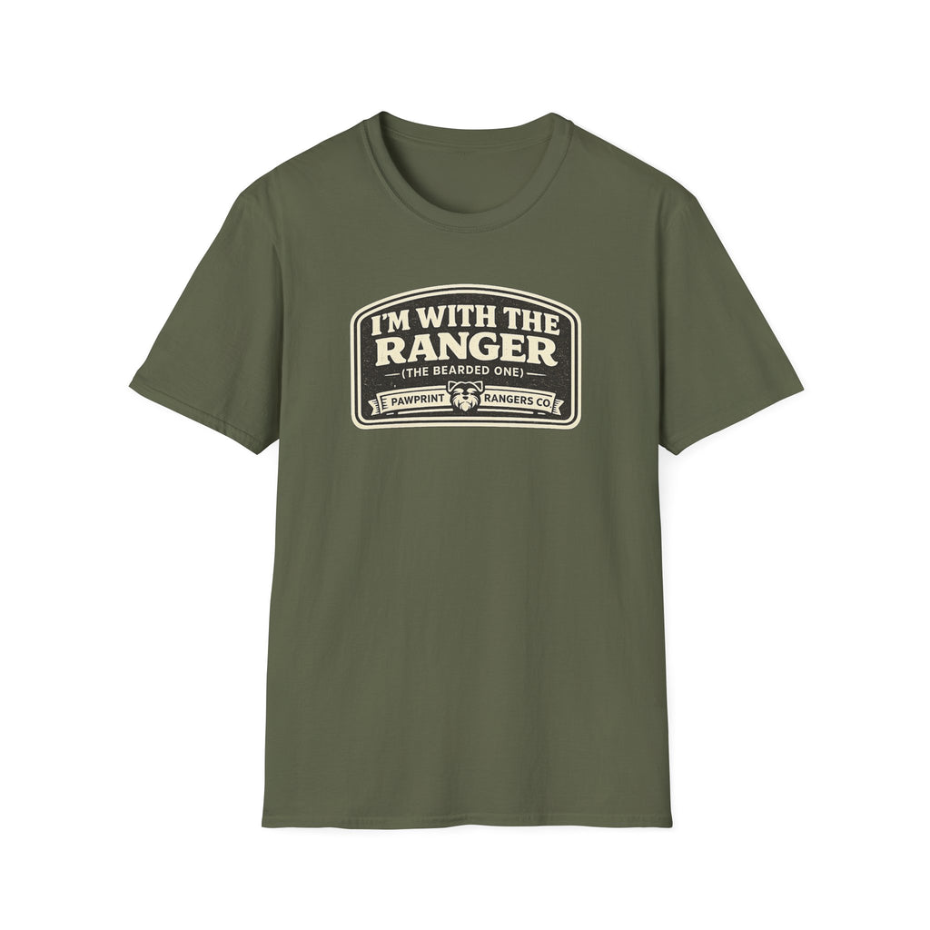 I'm With The Ranger The Bearded One T-Shirt